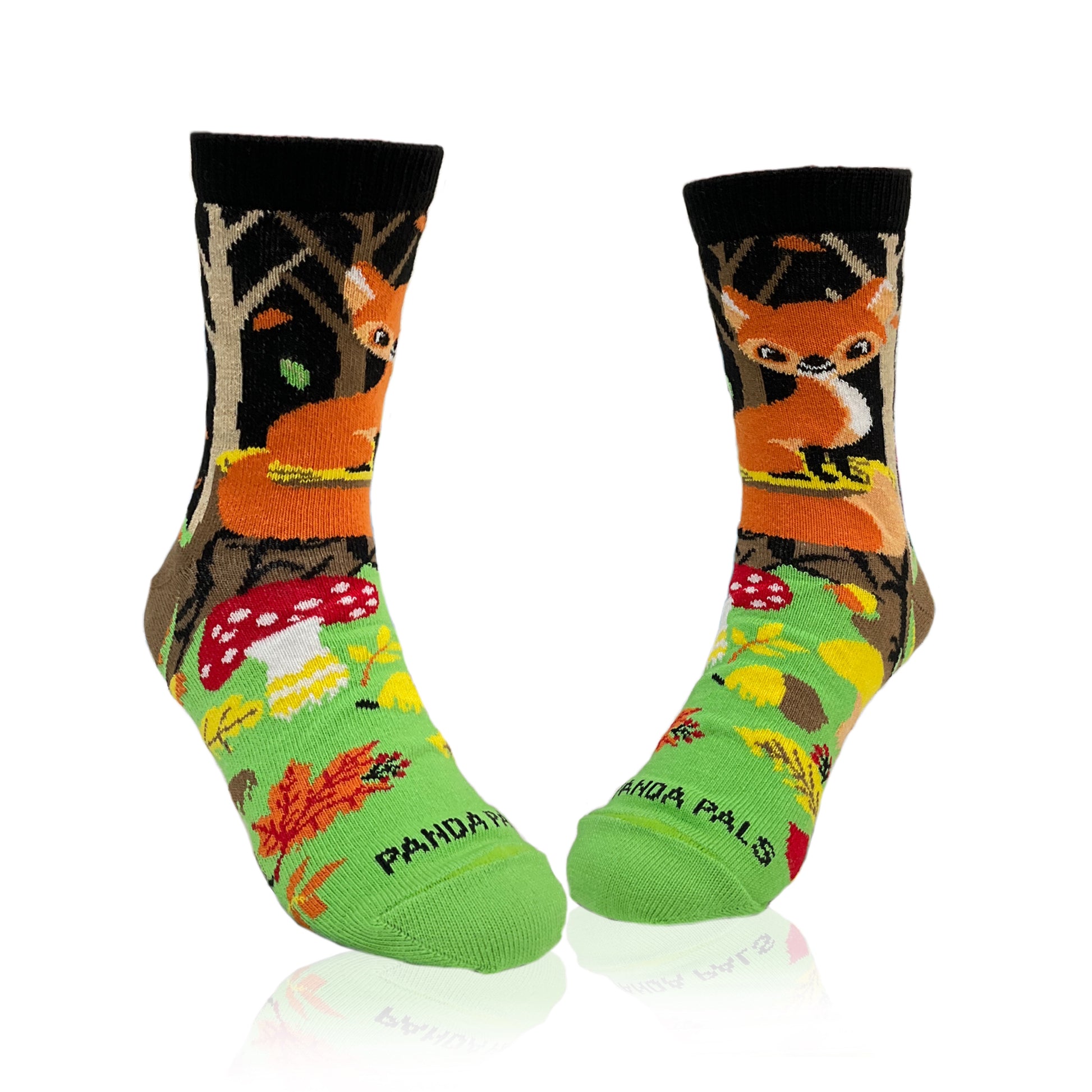 Fox in the Woods Socks from the Sock Panda (Ages 3-7)