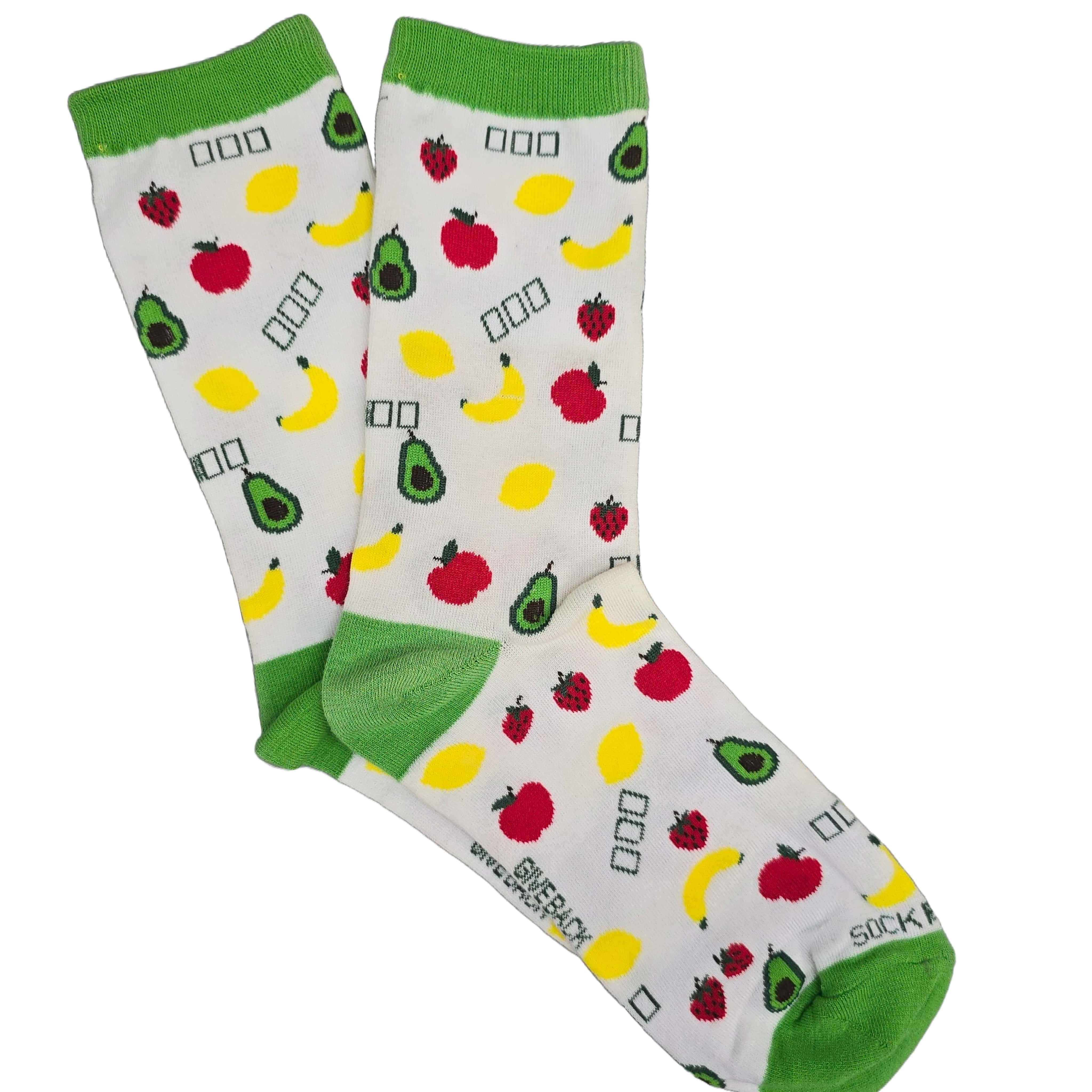 Fruit Pattern Socks from the Sock Panda (Adult Medium - Shoe Sizes 5-10)