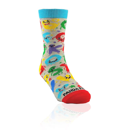 Alphabet Letters Come Alive Socks from the Sock Panda (Ages 3-7)