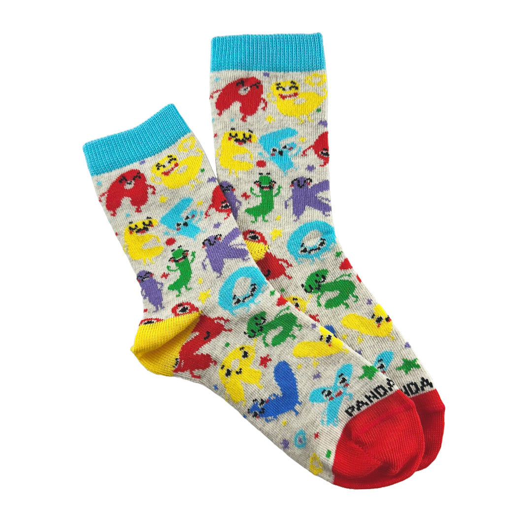 Alphabet Letters Come Alive Socks from the Sock Panda (Ages 3-7)