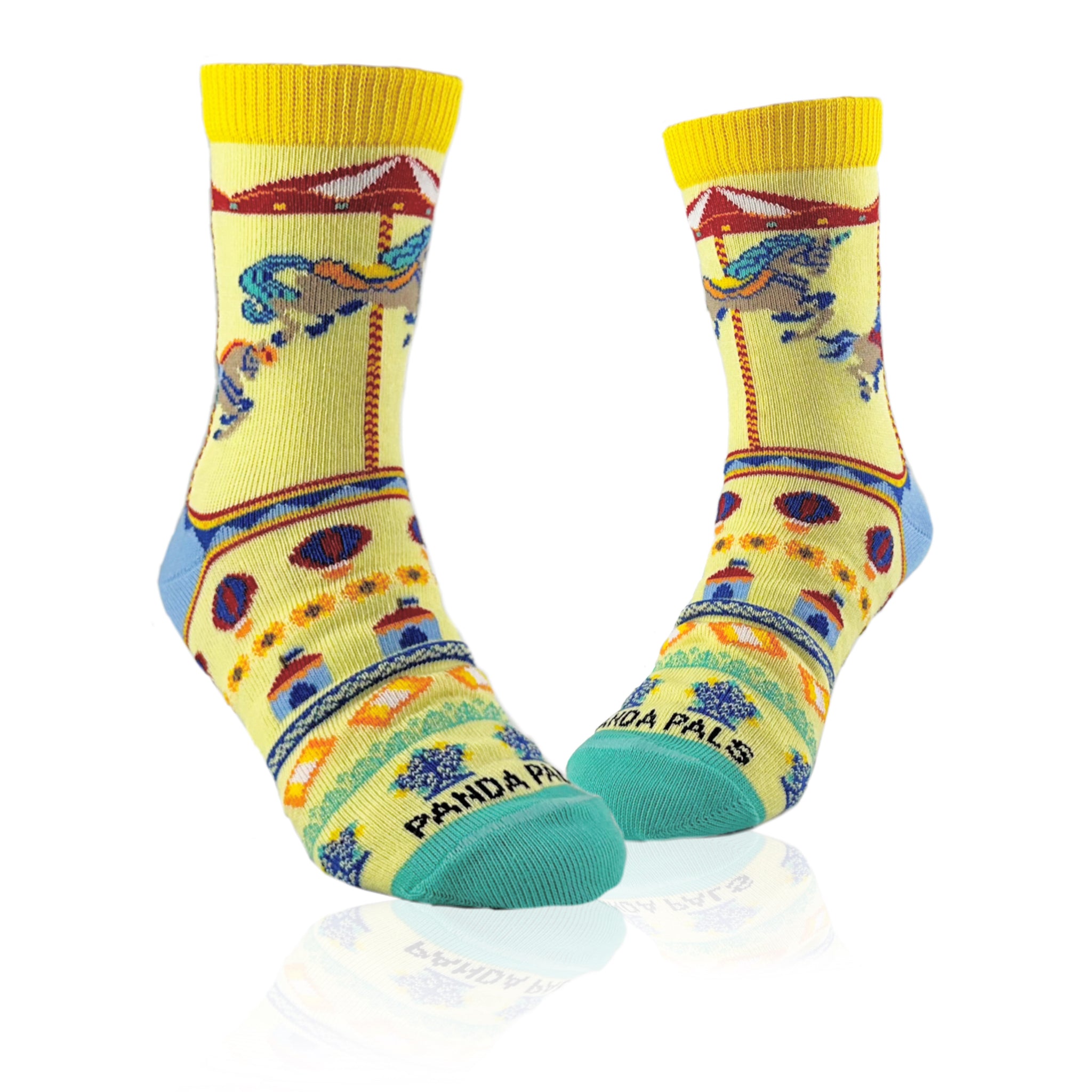 Fun Carousel Socks from the Sock Panda (Ages 3-7)