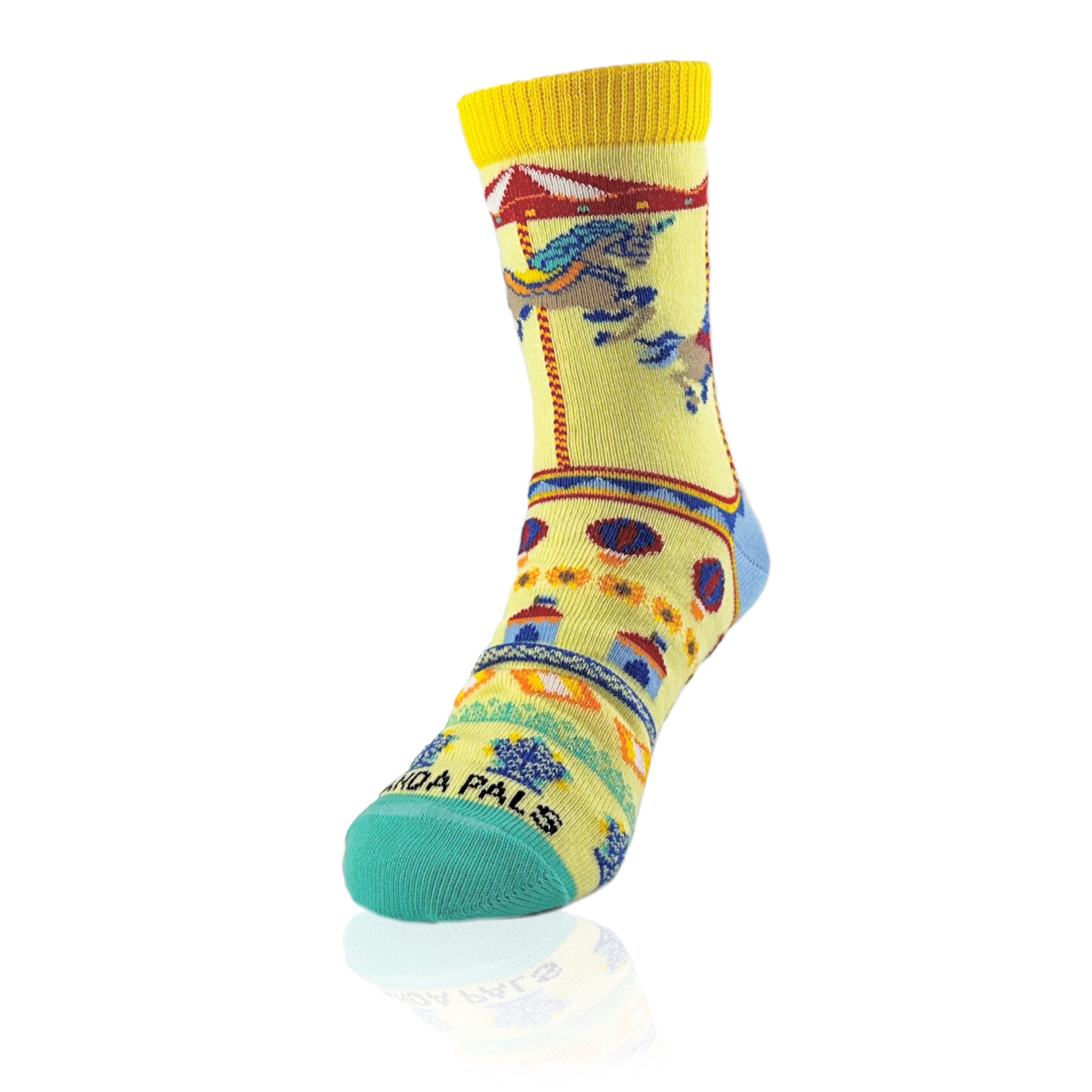 Fun Carousel Socks from the Sock Panda (Ages 3-7)