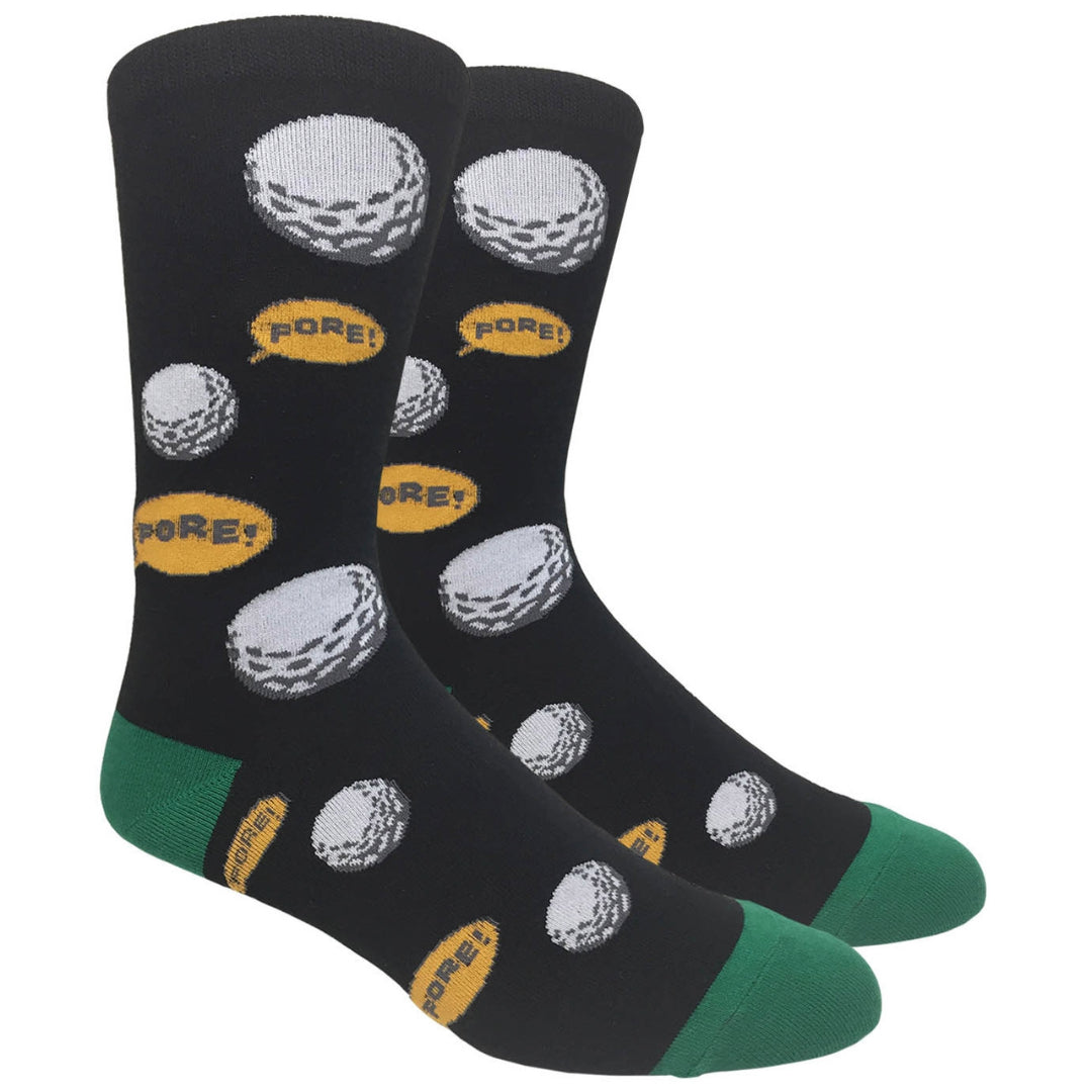 The Golf Nut Set of Socks (Two Pairs) for the Avid Golfer