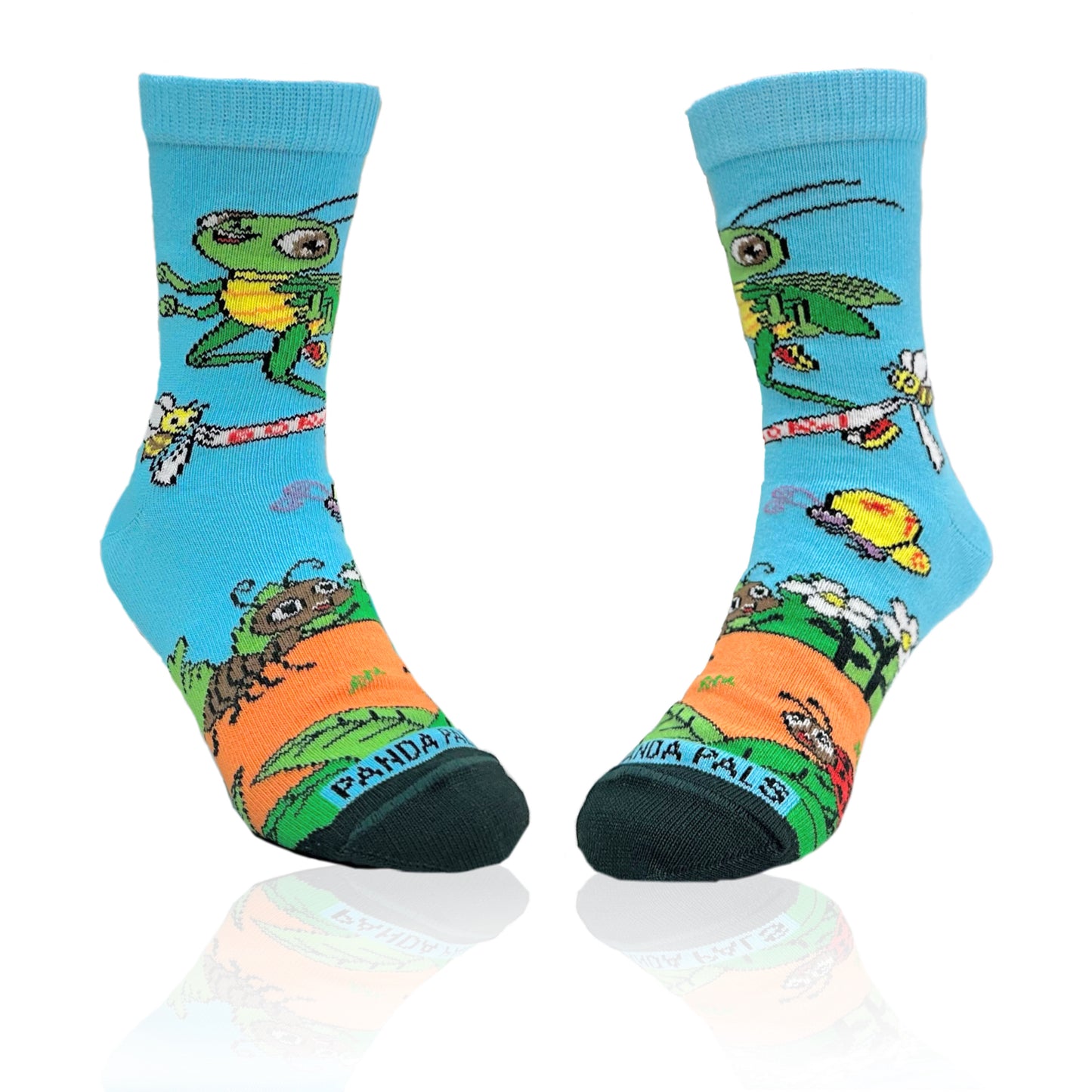 Running Grasshopper Socks from the Sock Panda (Ages 3-7)