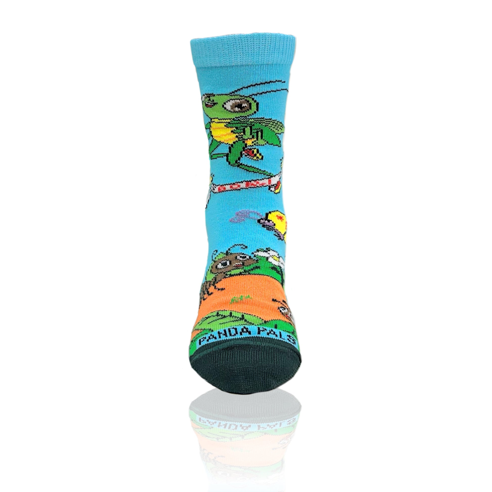 Running Grasshopper Socks from the Sock Panda (Ages 3-7)