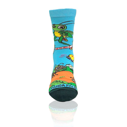 Running Grasshopper Socks from the Sock Panda (Ages 3-7)