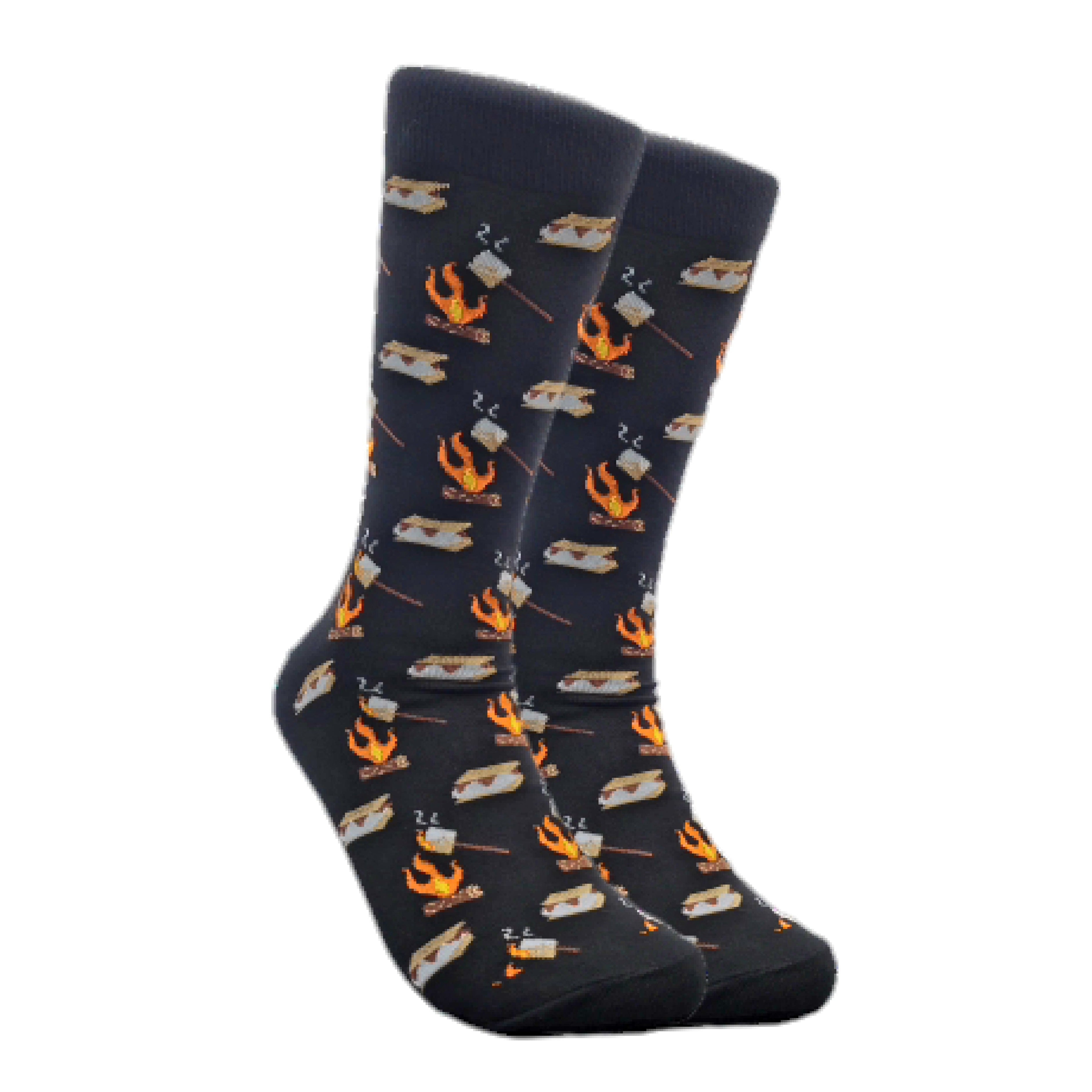 Smores Socks from the Sock Panda (Adult Large)