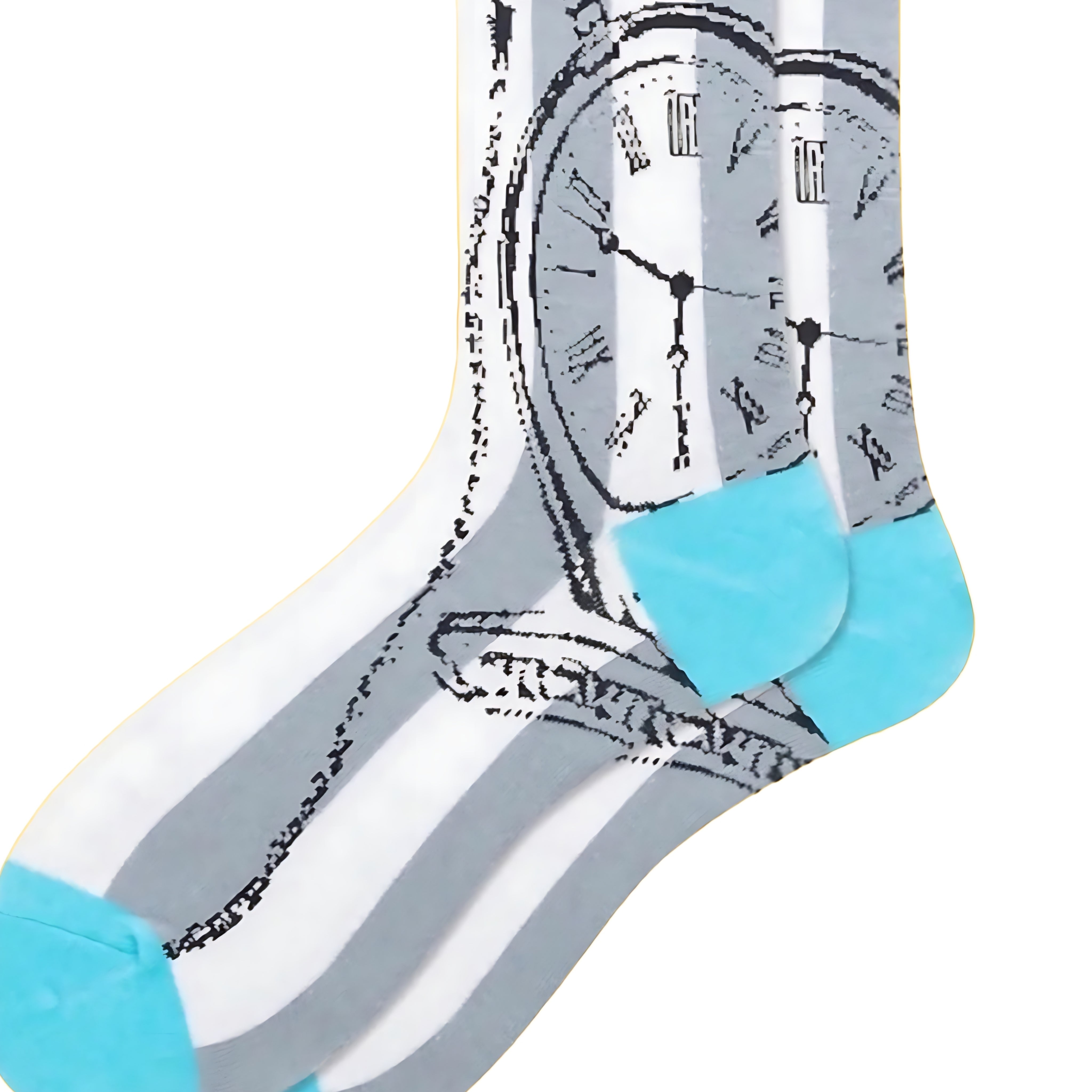 Classic Pocket Watch Socks from the Sock Panda