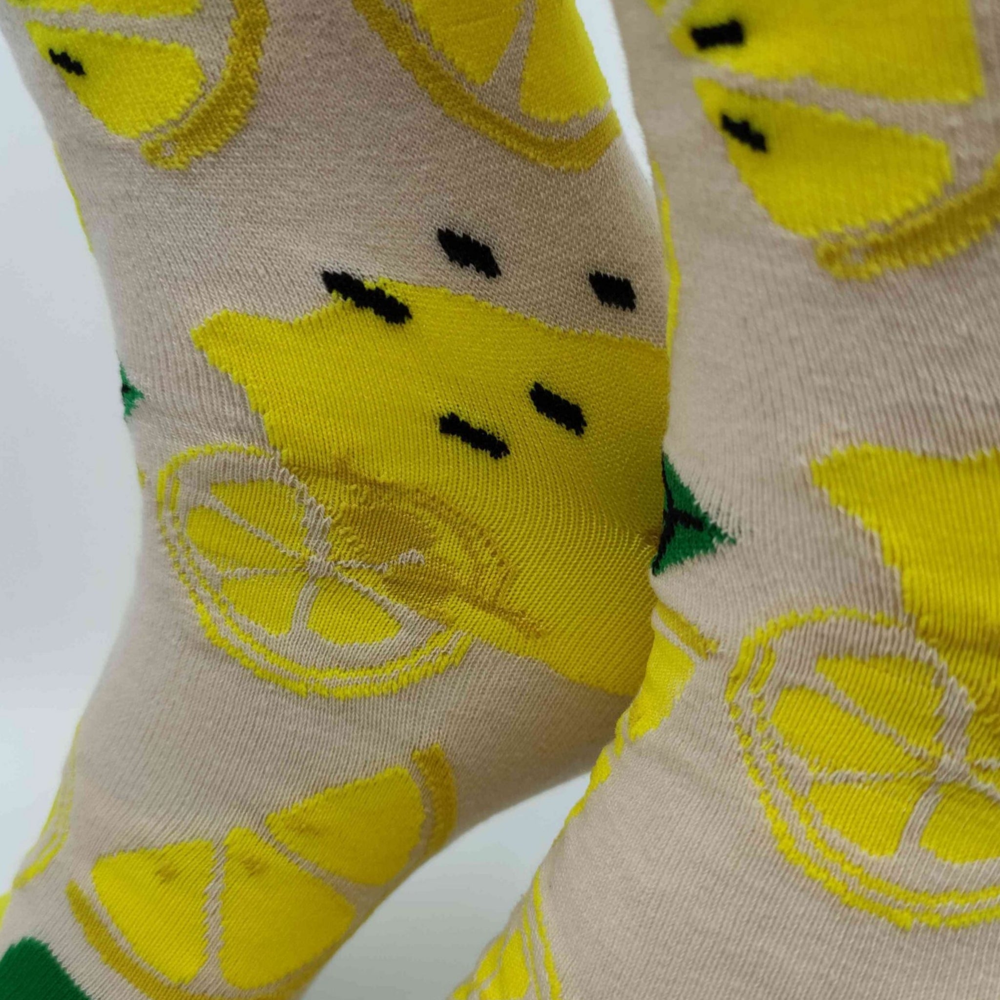Lemon Patterned Socks from the Sock Panda (Adult Large - Men's Shoe Sizes 8-12)
