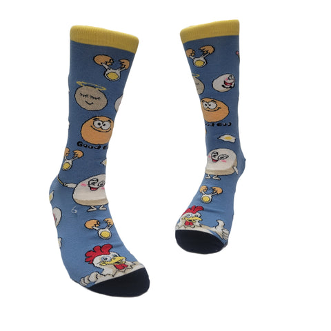 Good Egg vs Bad Egg Socks from the Sock Panda