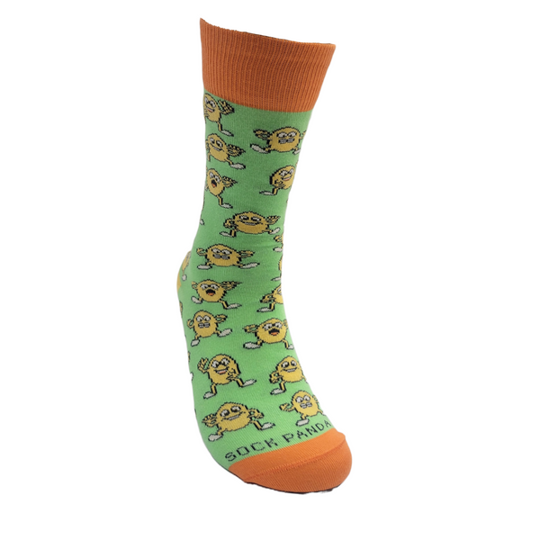 Wild and Crazy Egg Socks from the Sock Panda (Adult Small)