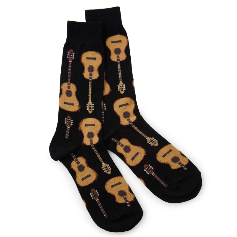 Acoustic Guitar Socks from the Sock Panda (Adult Medium)