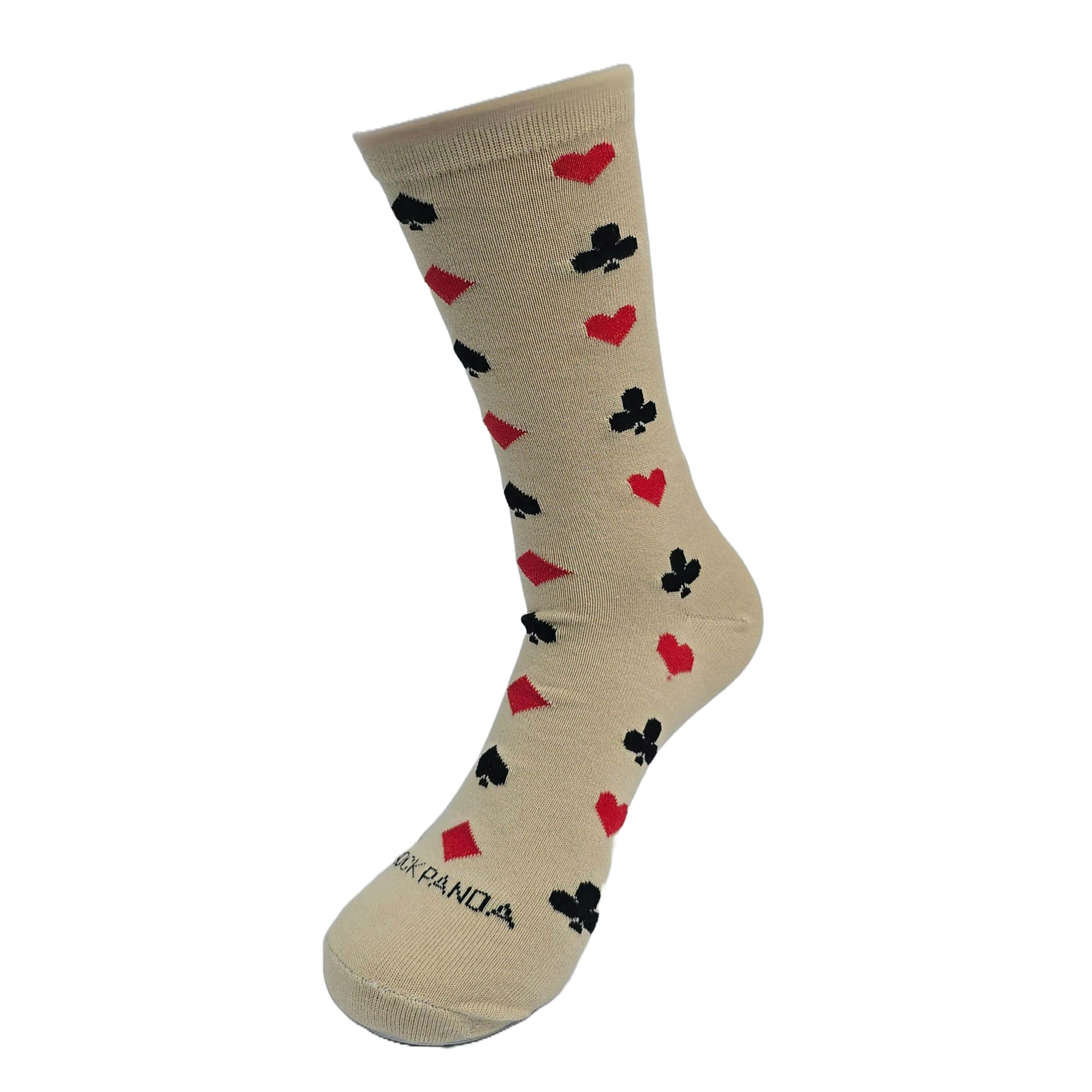 Playing Card Suit Socks from the Sock Panda (Adult Medium)