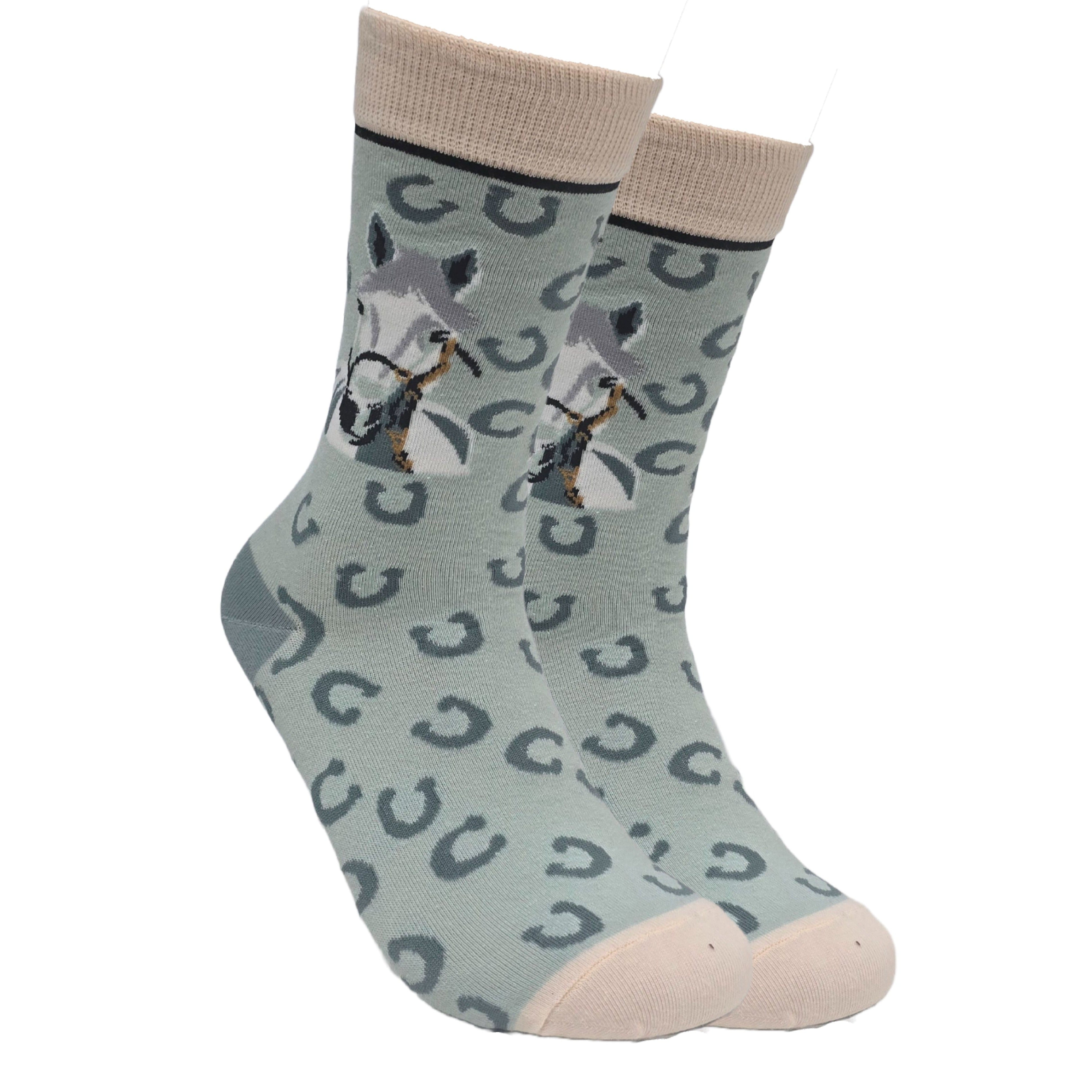 Horse Socks from the Sock Panda (Adult Medium - Women's Shoe Sizes 5-10)