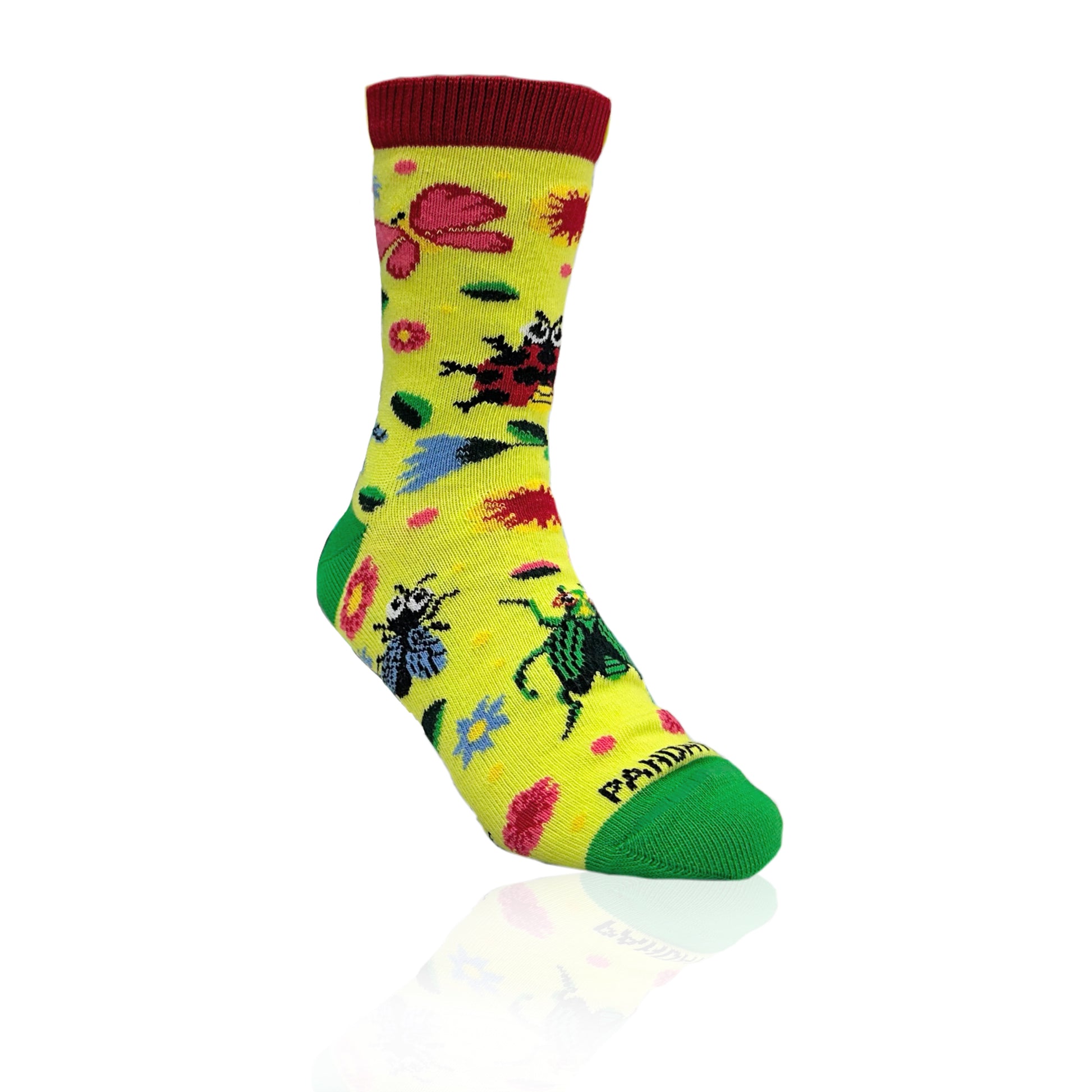 Garden Insect Party Socks from the Sock Panda (Ages 3-7)