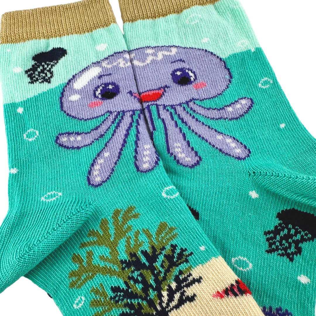 Jelly Fish Socks from the Sock Panda (Ages 3-7)