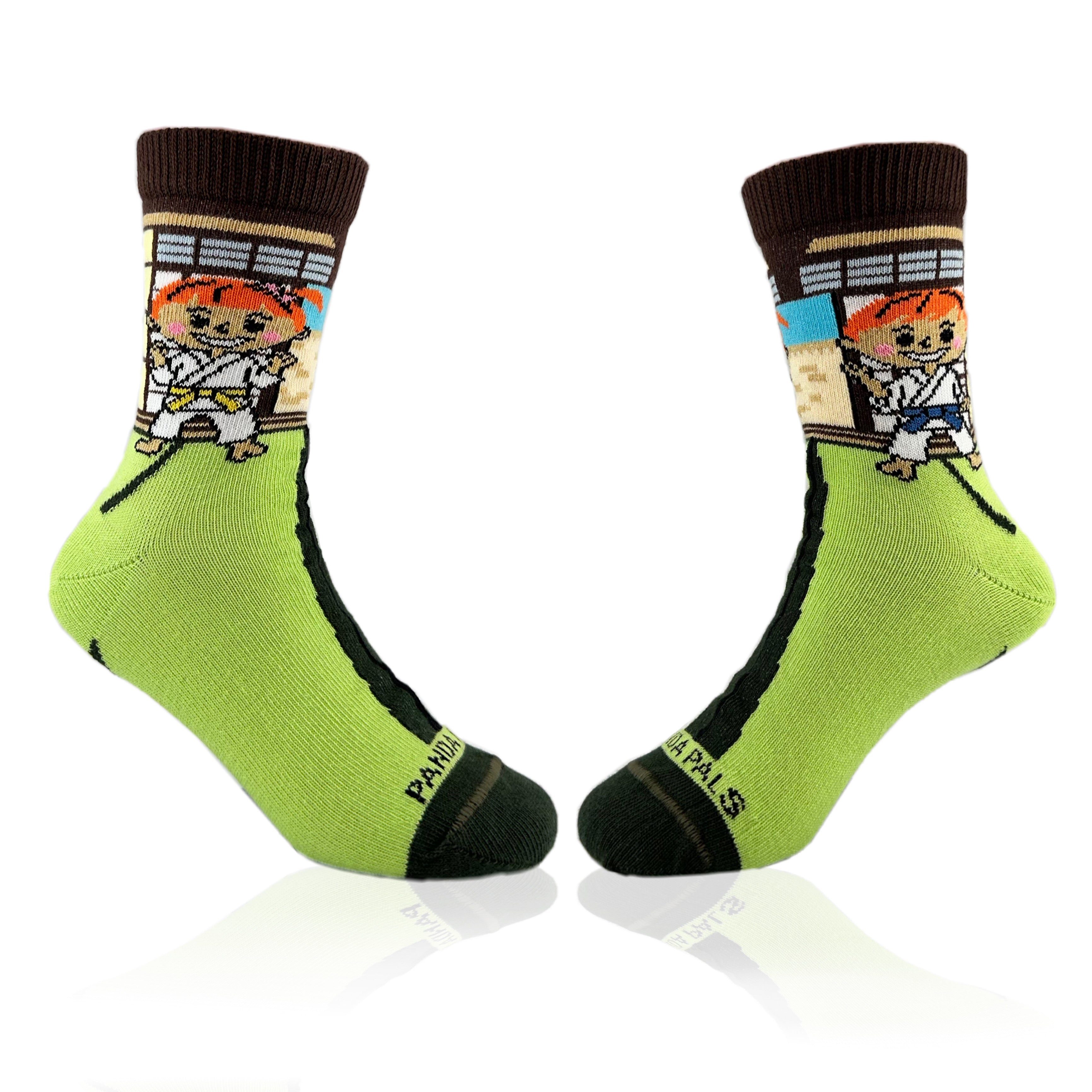 Karate Kid Socks from the Sock Panda (Ages 3-7)