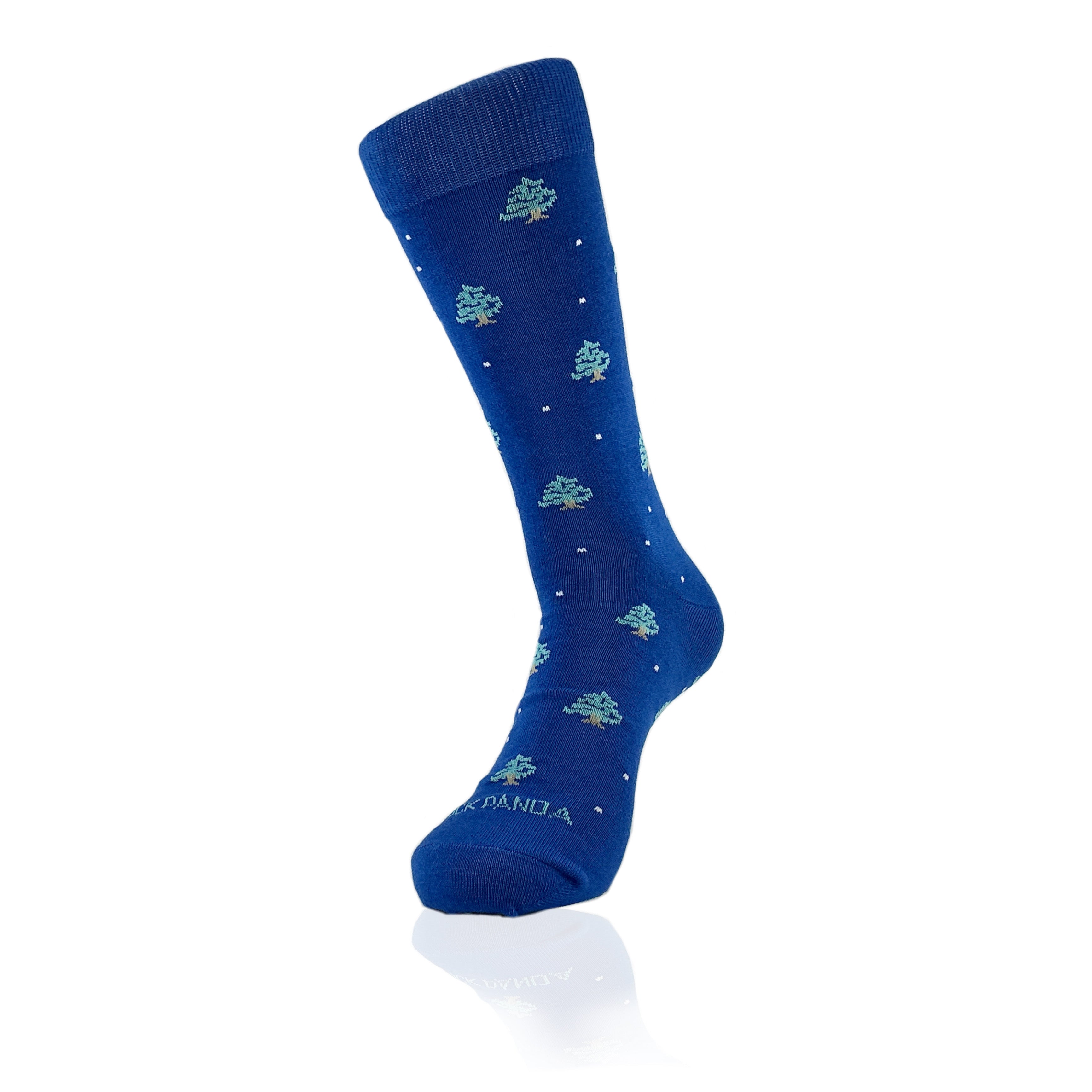 Pine Tree Pattern Socks from the Sock Panda (Adult Large)