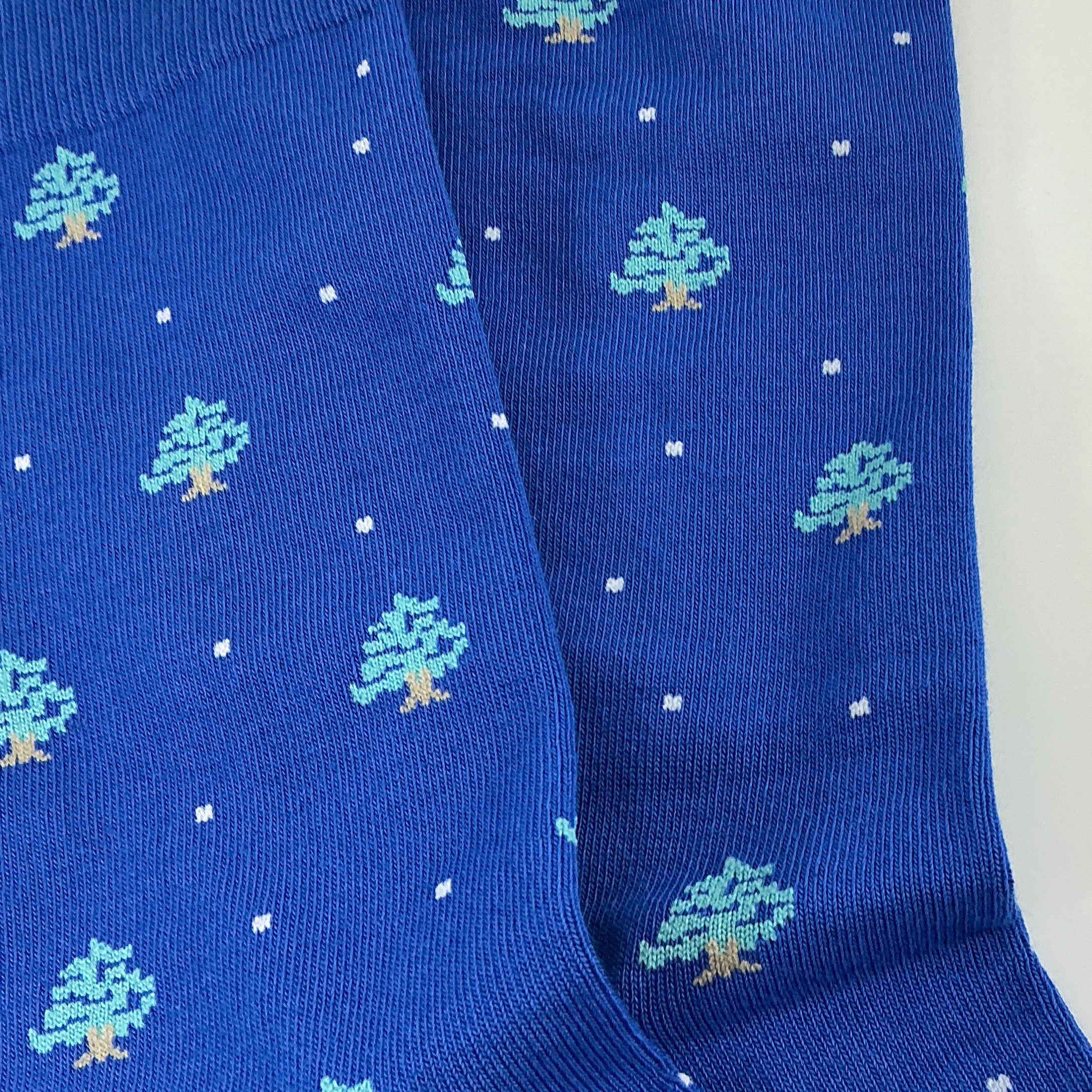 Pine Tree Pattern Socks from the Sock Panda (Adult Large)