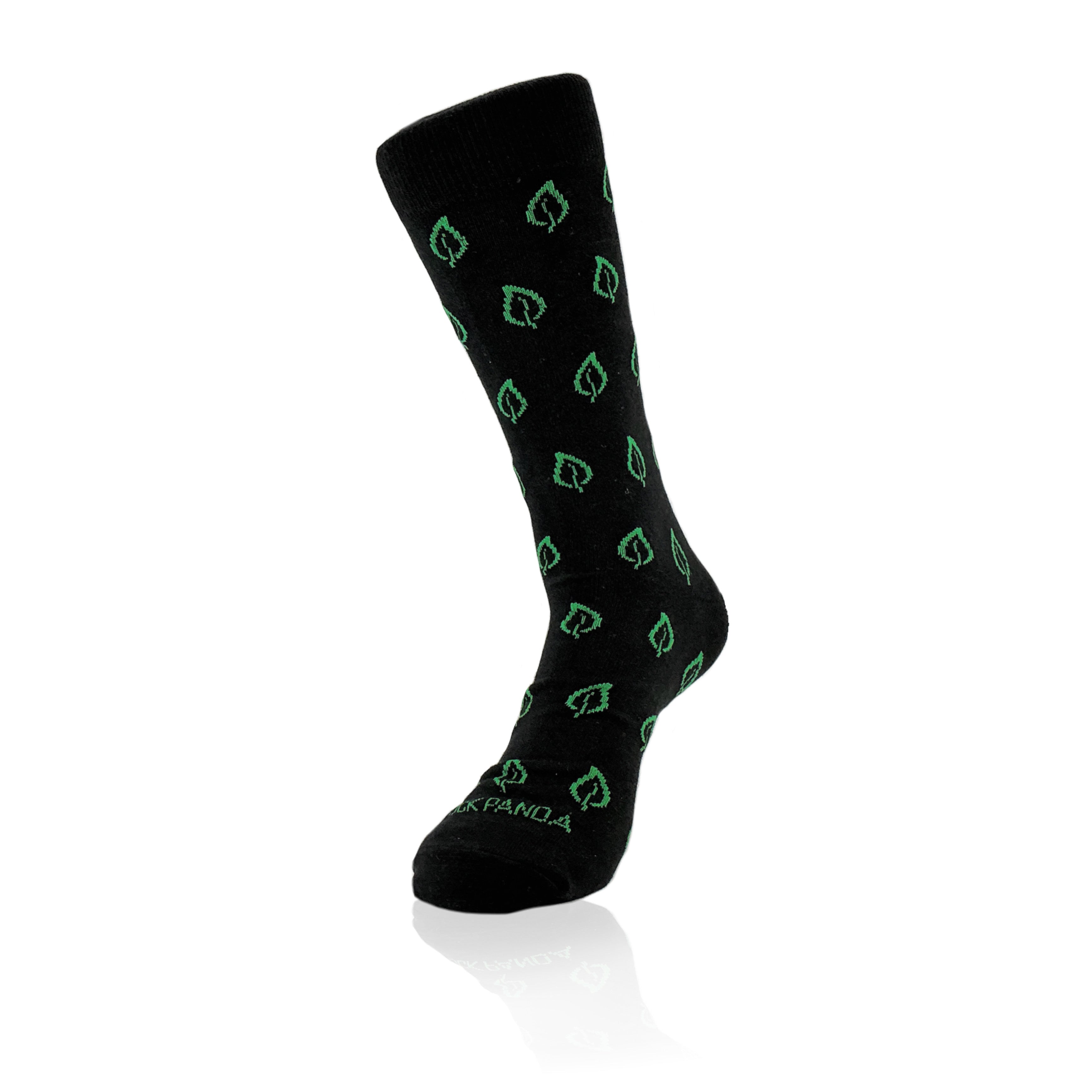 Subtle Leaf Socks from the Sock Panda (Adult Large - Men's Shoe Sizes 8-12)