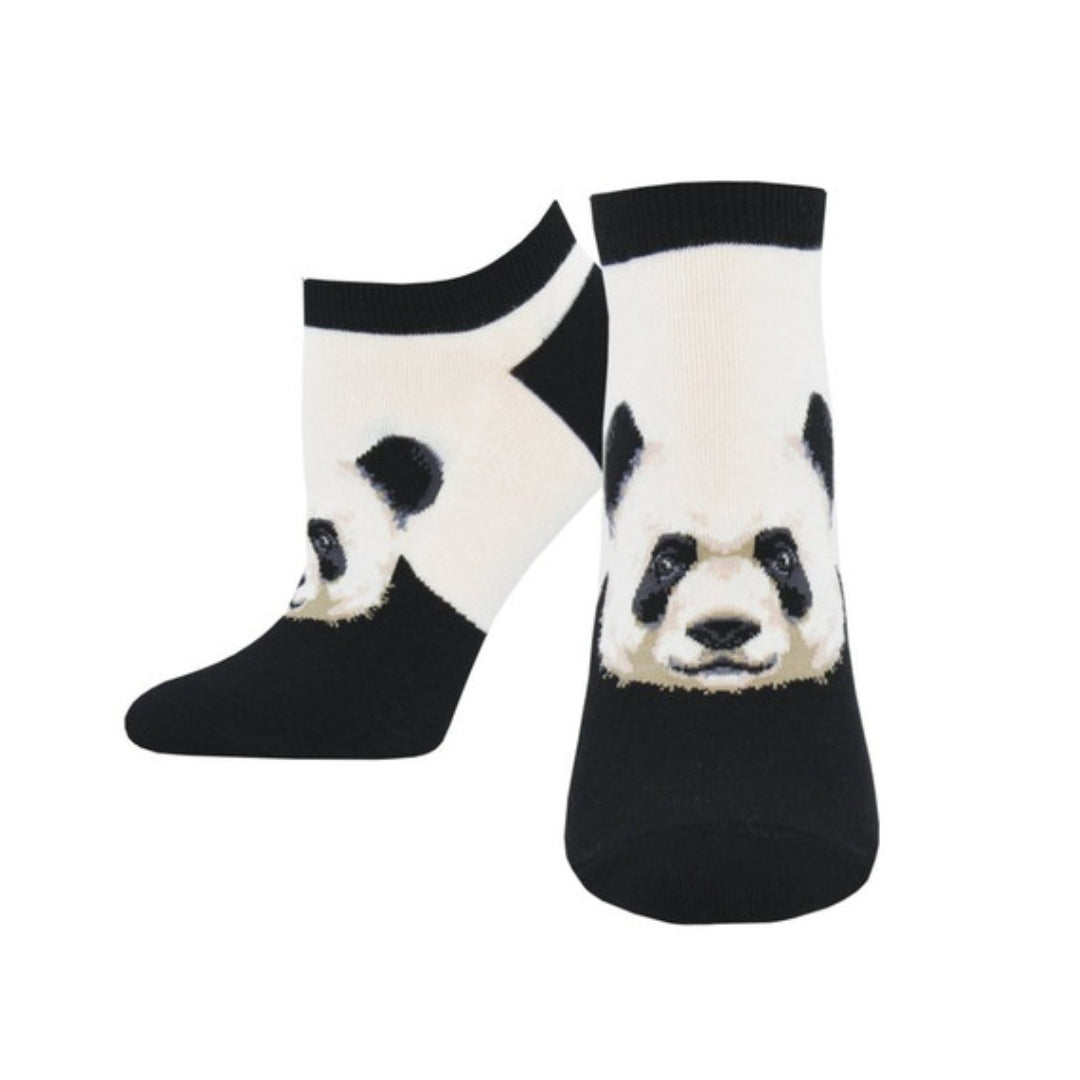 Panda Ankle Socks from the Sock Panda(Adult Large)