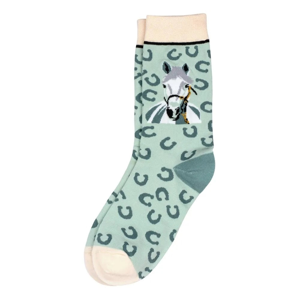 Horse Socks from the Sock Panda (Adult Medium - Women's Shoe Sizes 5-10)