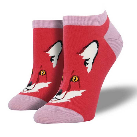 For Fox Sake Ankle Socks Adult Medium - Women's Shoe Sizes 5-10)