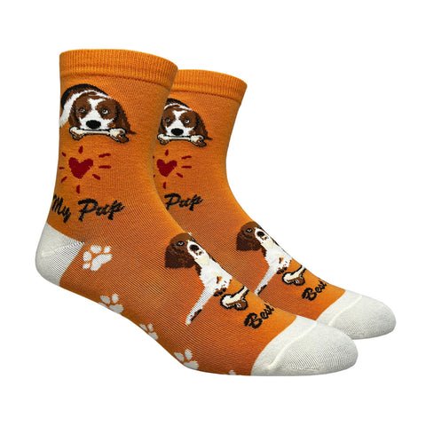 Beagle Dog Socks (Adult Medium - Women's Shoe Sizes 5-10)