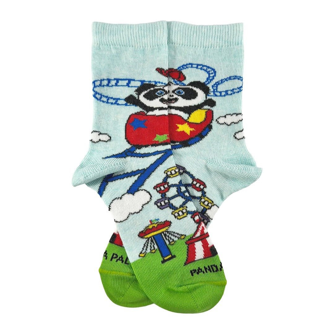 Roller Coaster Panda Socks from the Sock Panda (Ages 3-7)