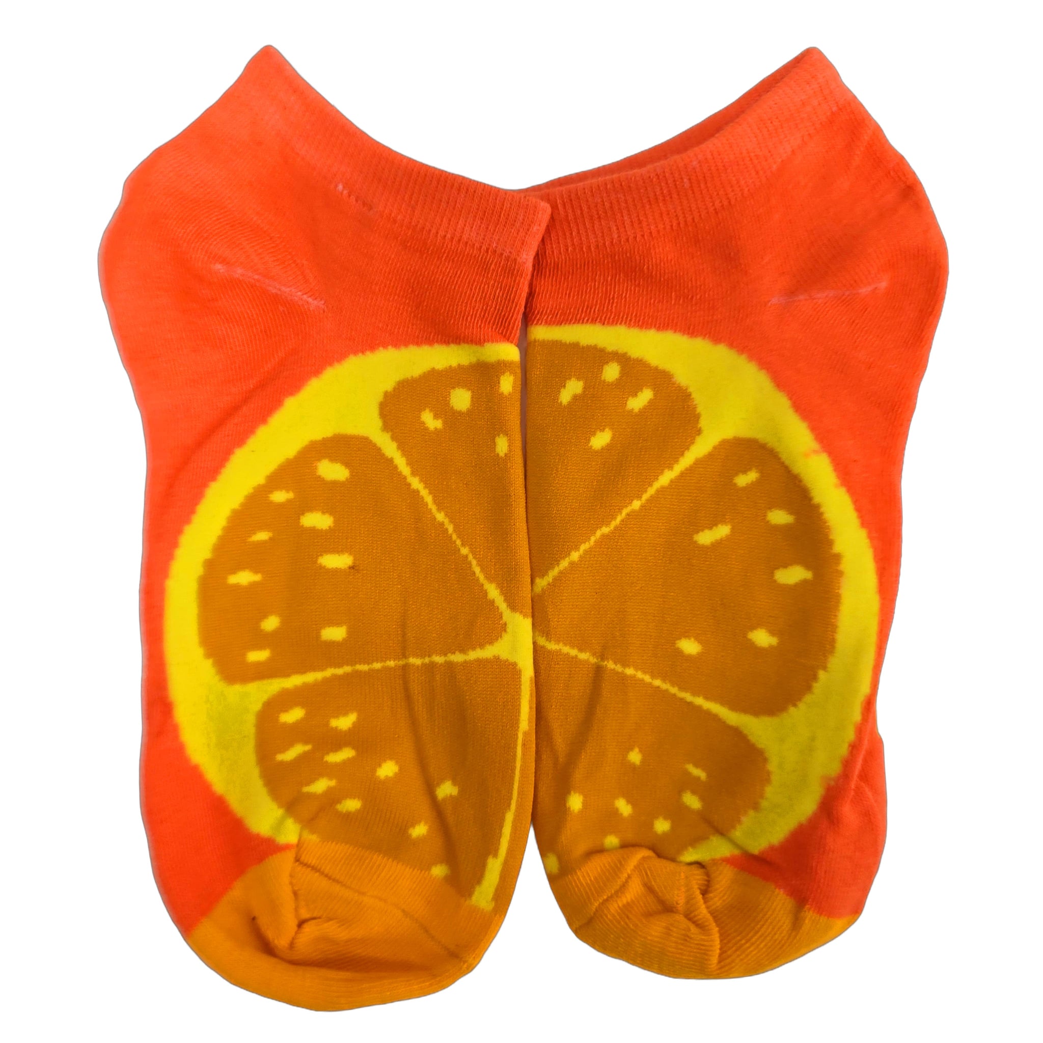 Oranges Ankle Socks (Adult Medium - Women's Shoe Sizes 5-10)