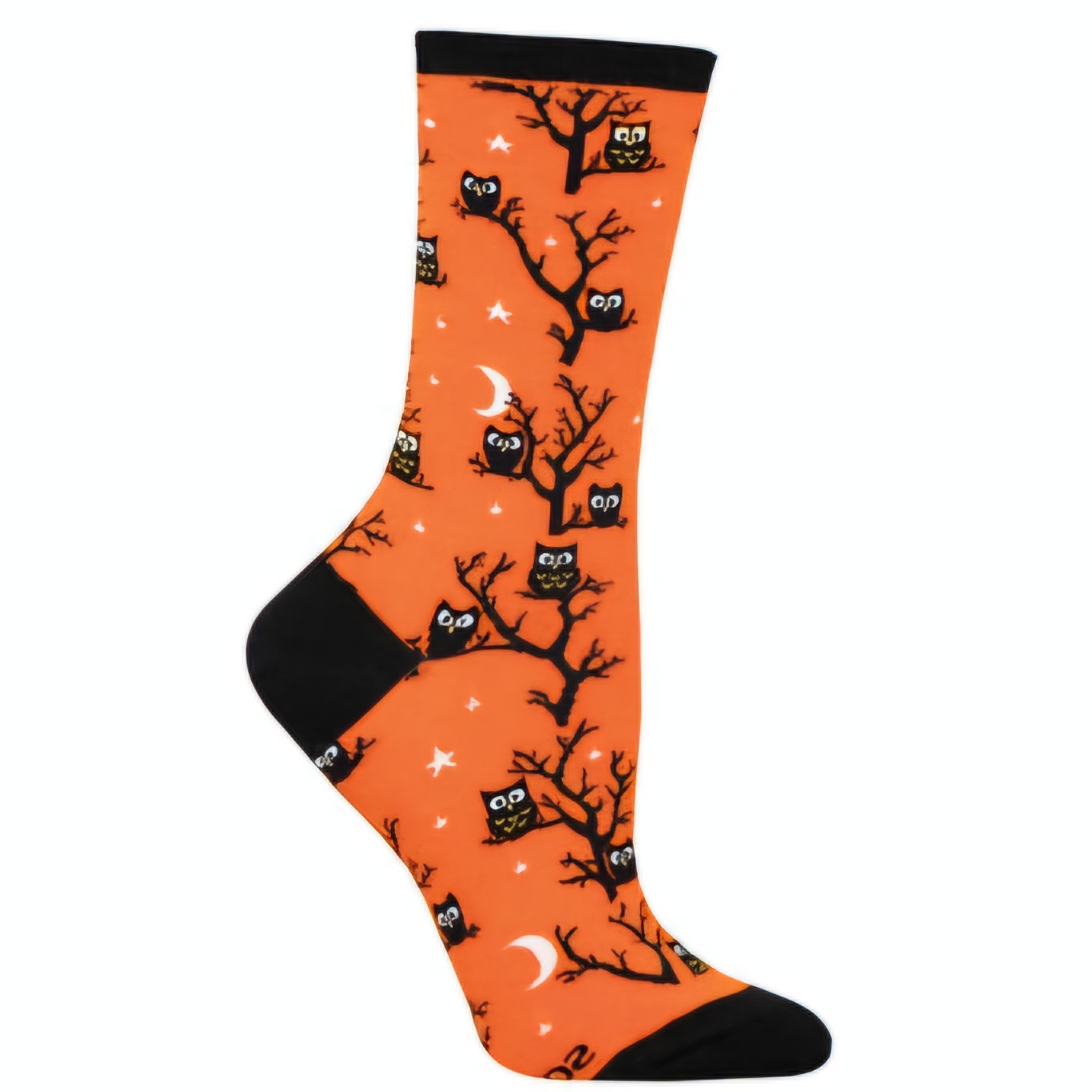 Owls in a Tree Sock Panda (Adult Medium - Women's Shoe Sizes 5-10)