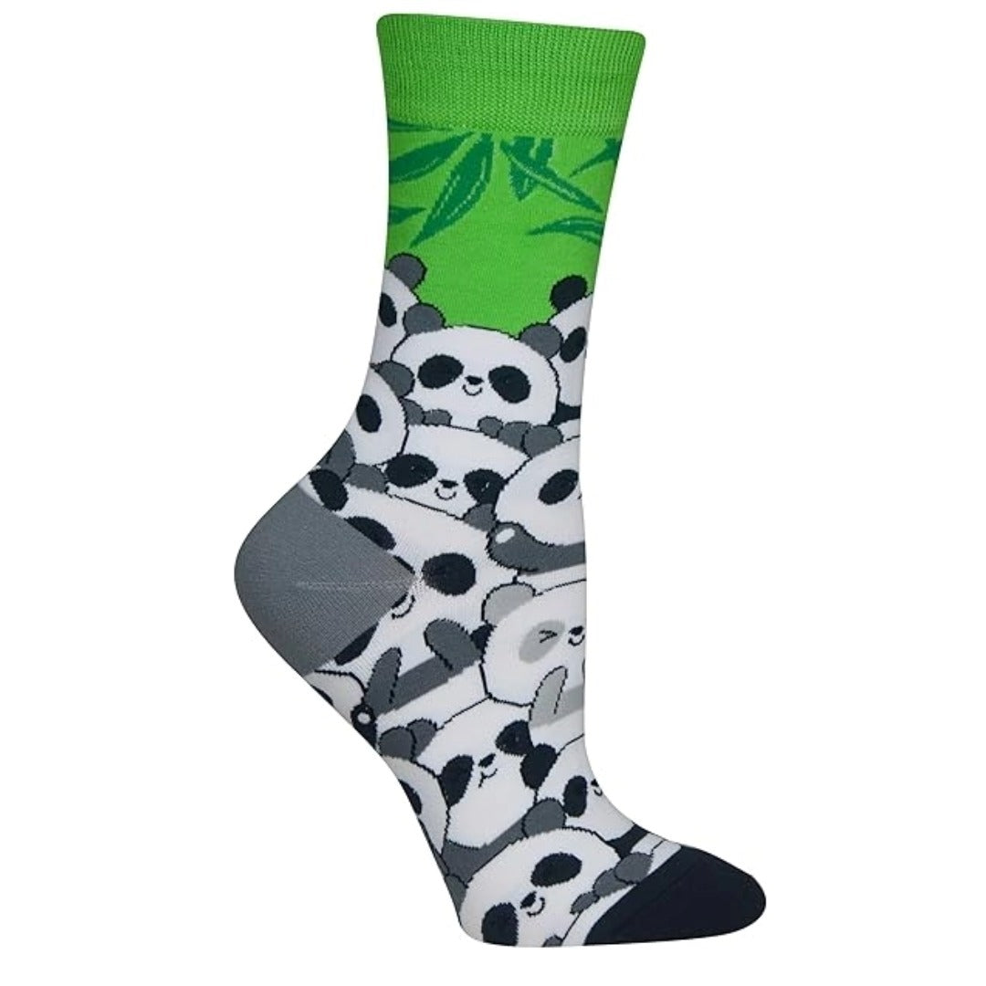 Panda Pattern Socks from the Sock Panda (Adult Medium - Women's Shoe Sizes 5-10)