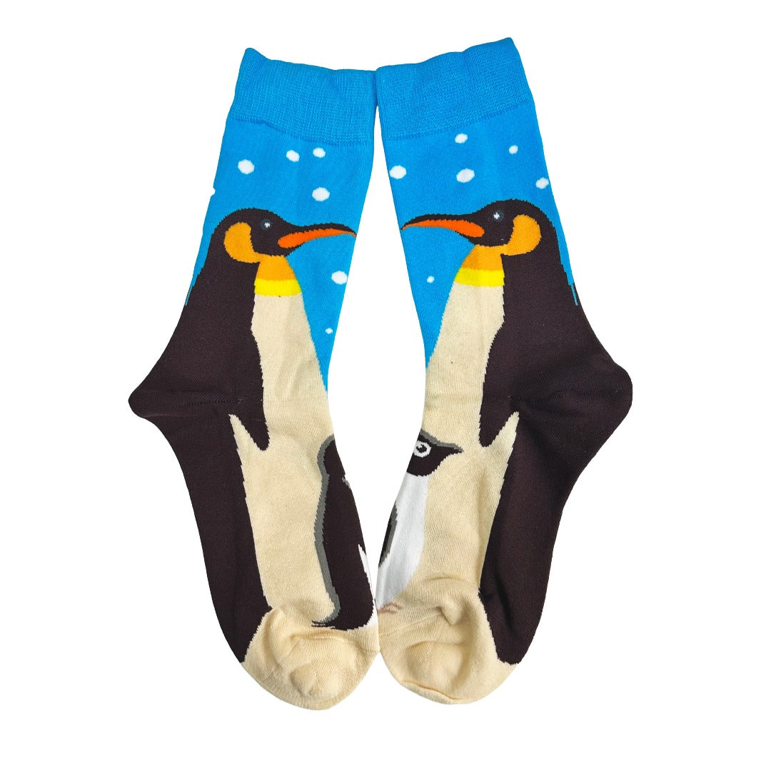Penguin Socks from the Sock Panda (Adult Medium - Women's Shoe Sizes 5-10)