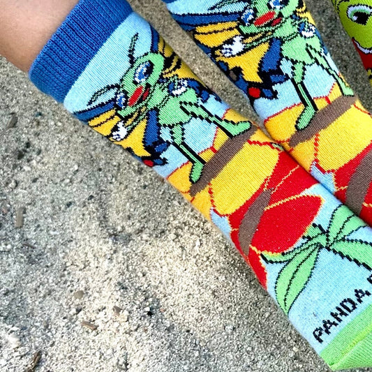 Butterfly Socks from the Sock Panda (Ages 3-7)