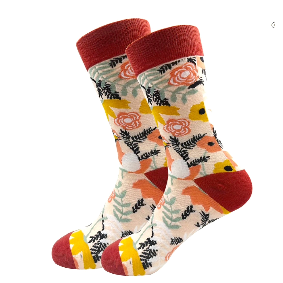 Artsy Plant Lady Socks from the Sock Panda (Adult Medium)