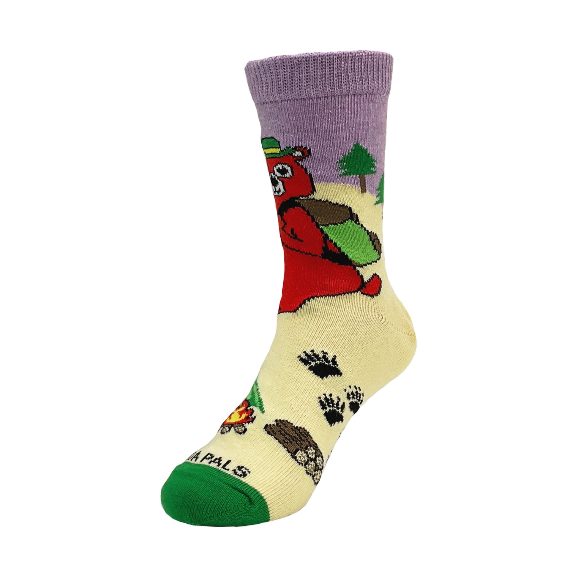 Hiking Bear Socks from the Sock Panda (Age 3-7)
