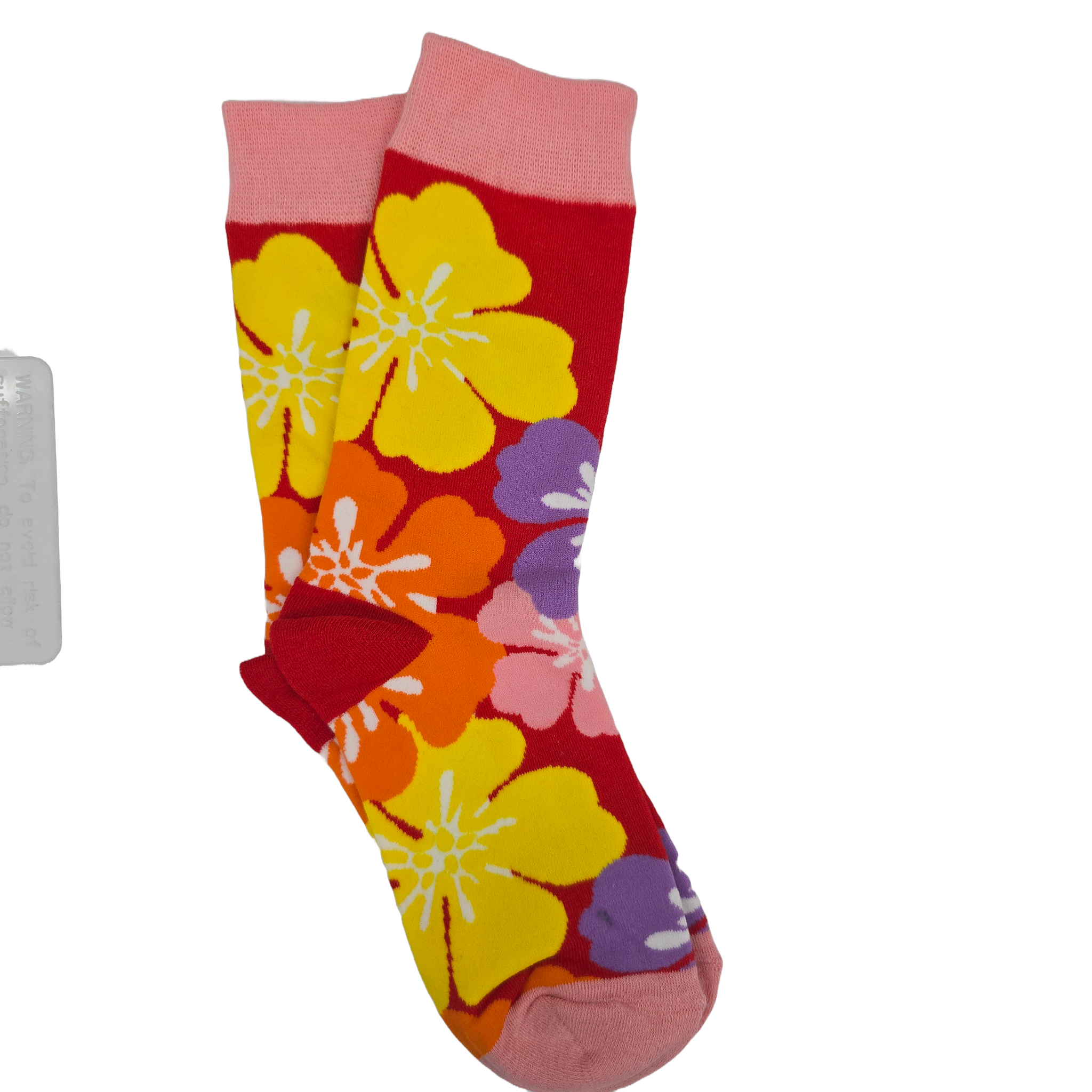 Exotic Flower Socks from the Sock Panda (Adult Medium - Women's Shoe Sizes 5-10)
