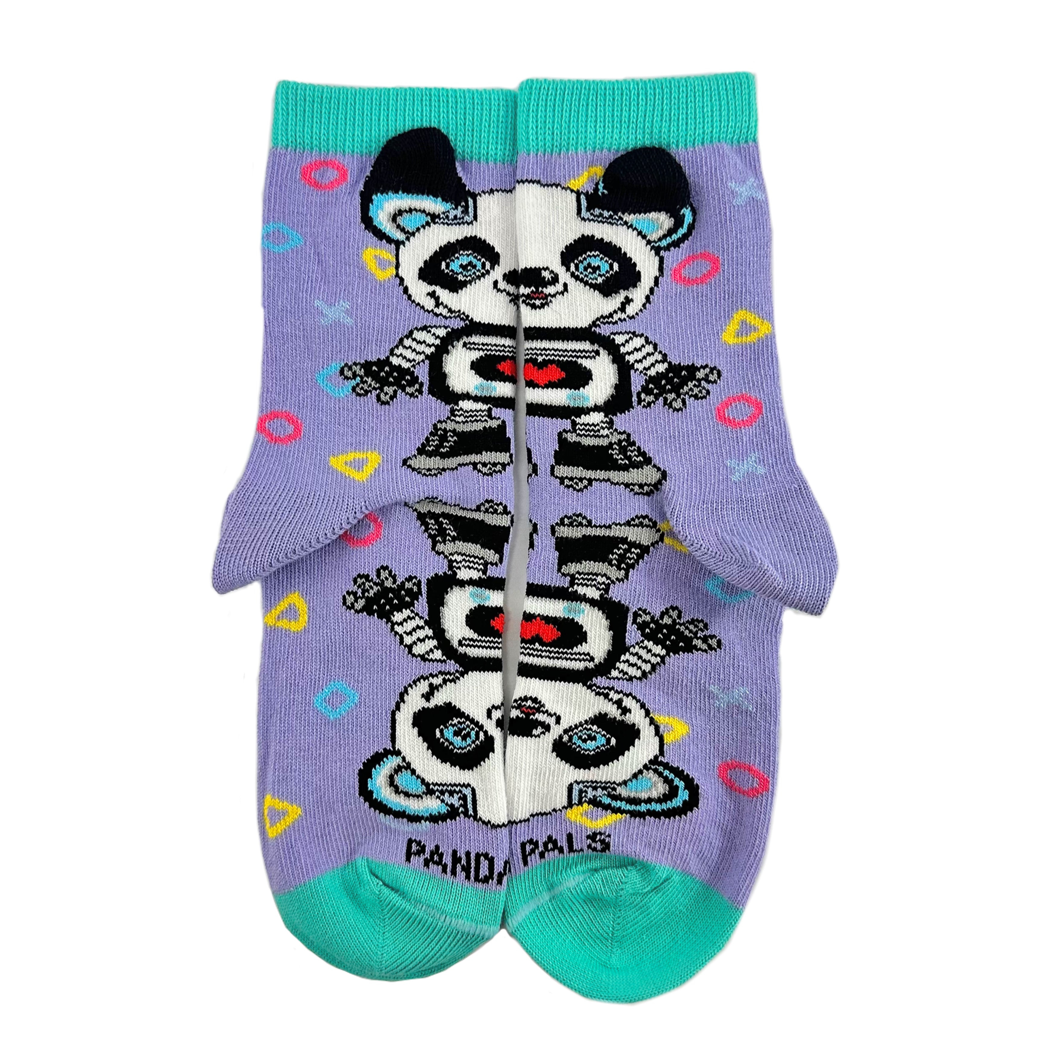 Robot Panda Socks from the Sock Panda (Ages 3-7)