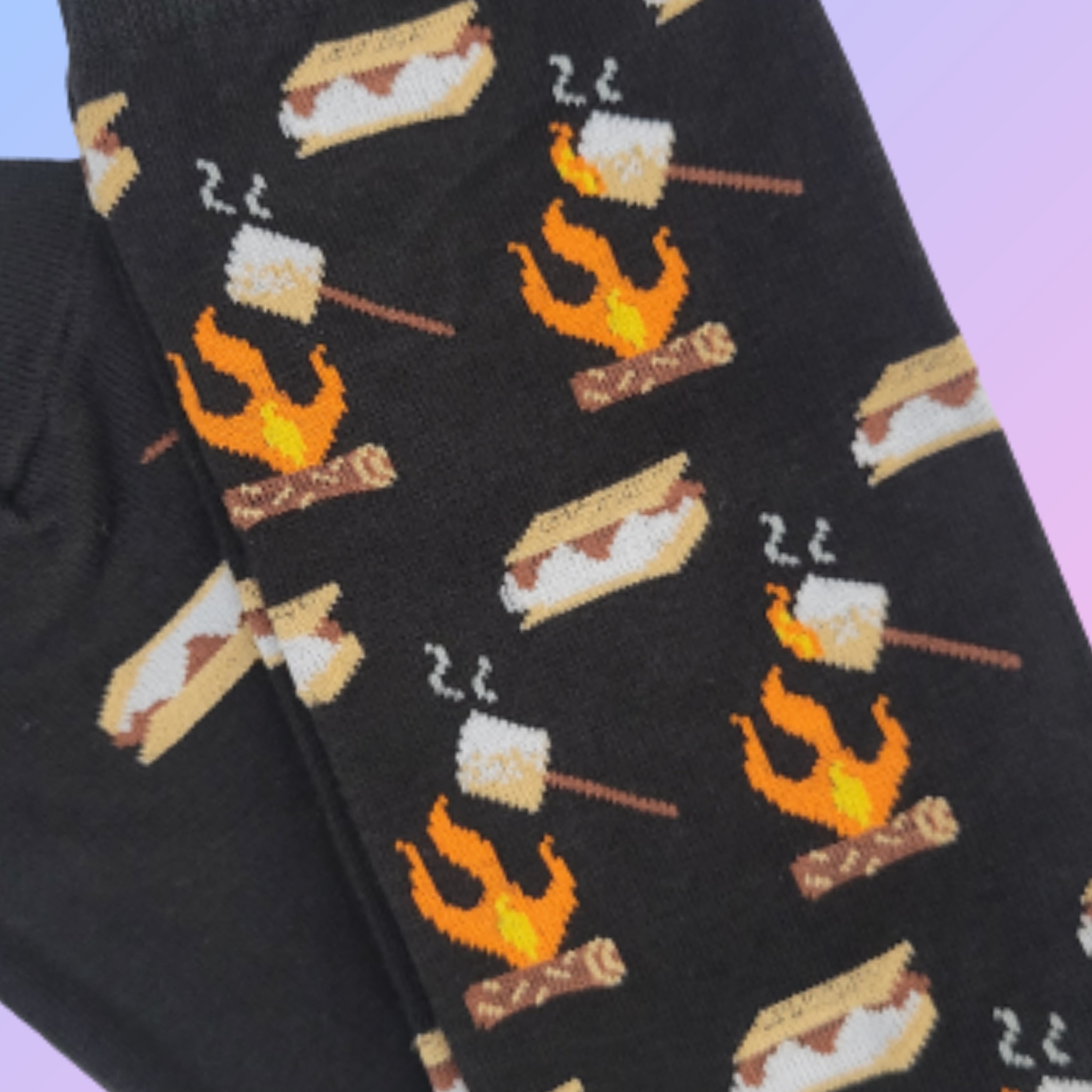 Smores Socks from the Sock Panda (Adult Large)