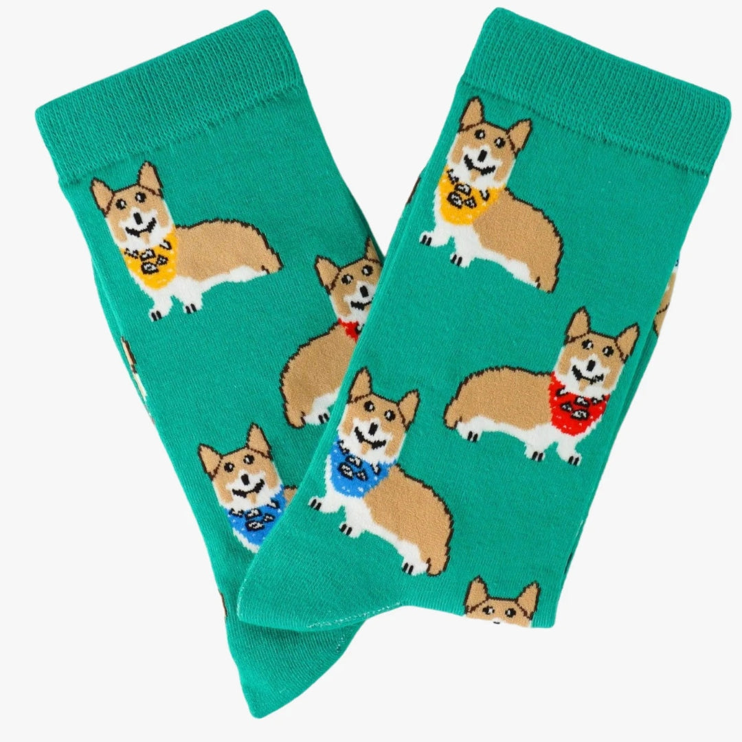 Corgi Socks (Adult Medium - Women's Shoe Sizes 5-10)