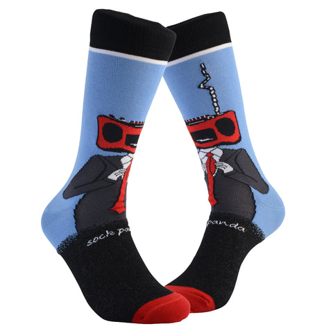 Stereo Head Socks from the Sock Panda (Adult Large)