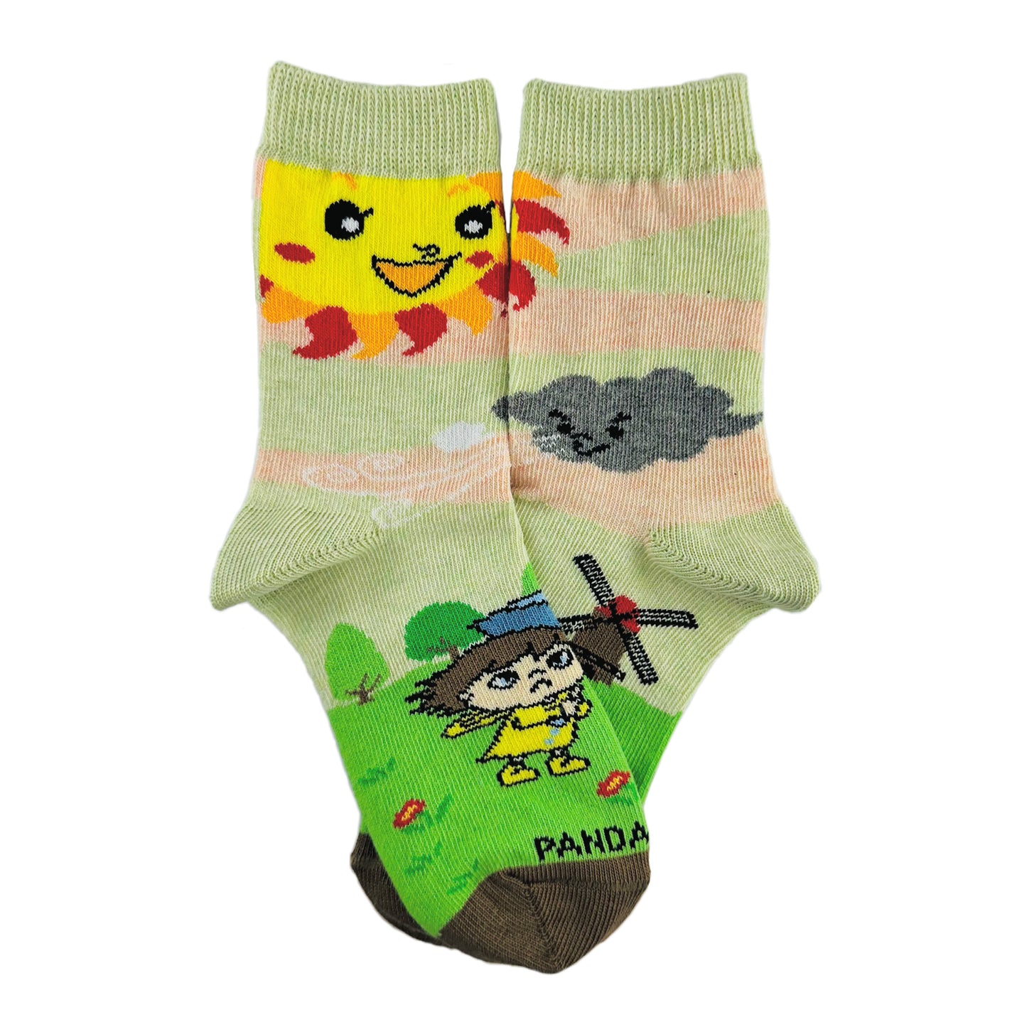Sun vs. Wind Socks from the Sock Panda (Age 3-7)