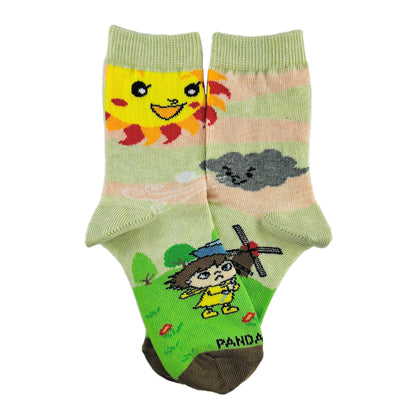Sun vs. Wind Socks from the Sock Panda (Age 3-7)