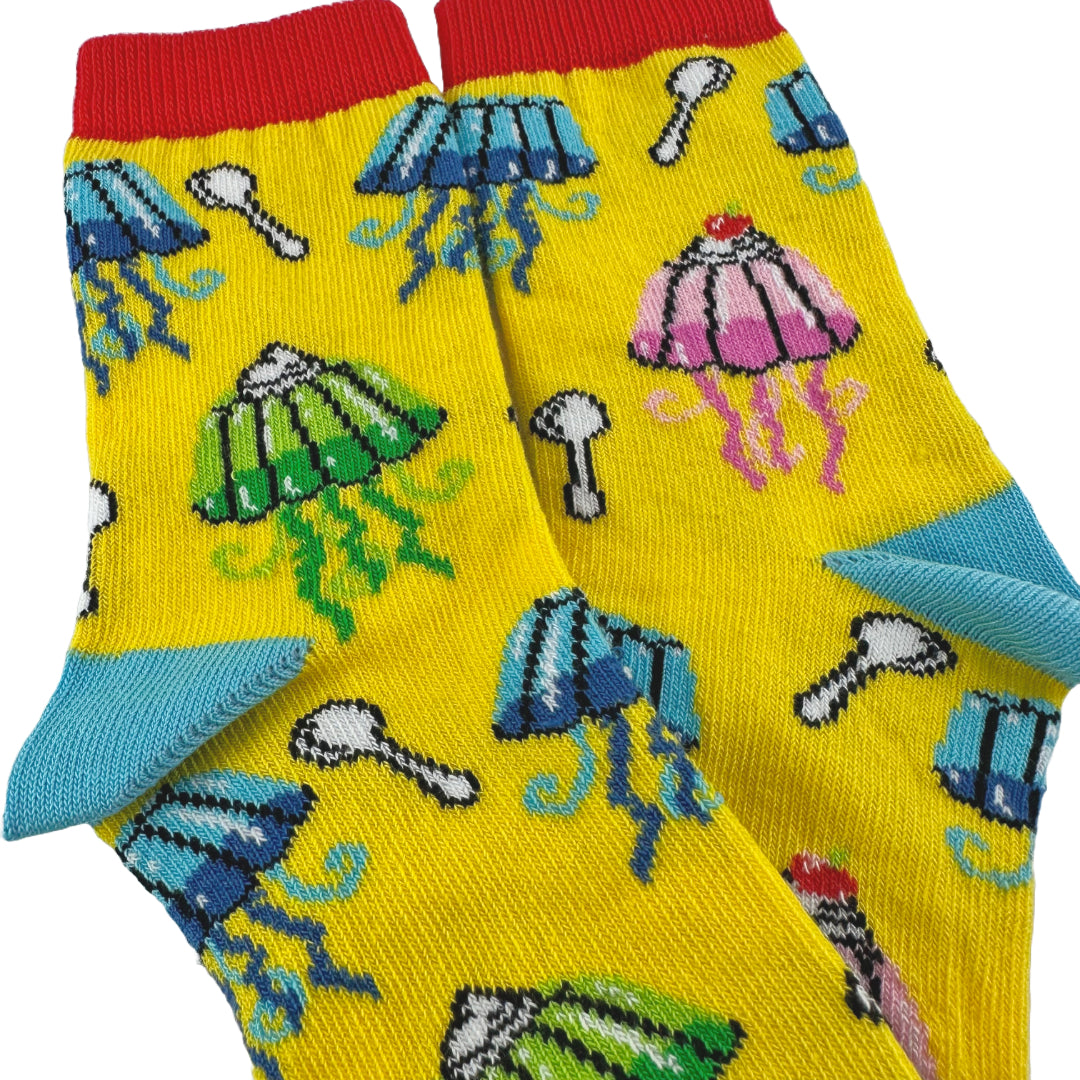 Jello Jelly Fish Socks from the Sock Panda (Ages 3-7)