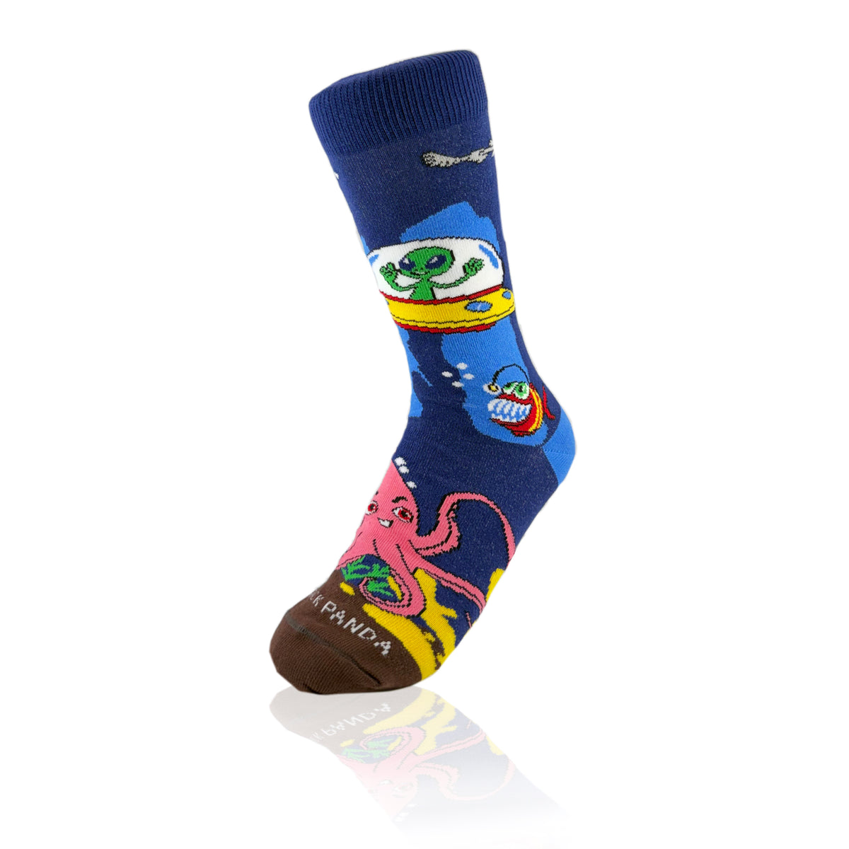 Alien Deep Sea Socks from the Socks Panda (Adult Small)