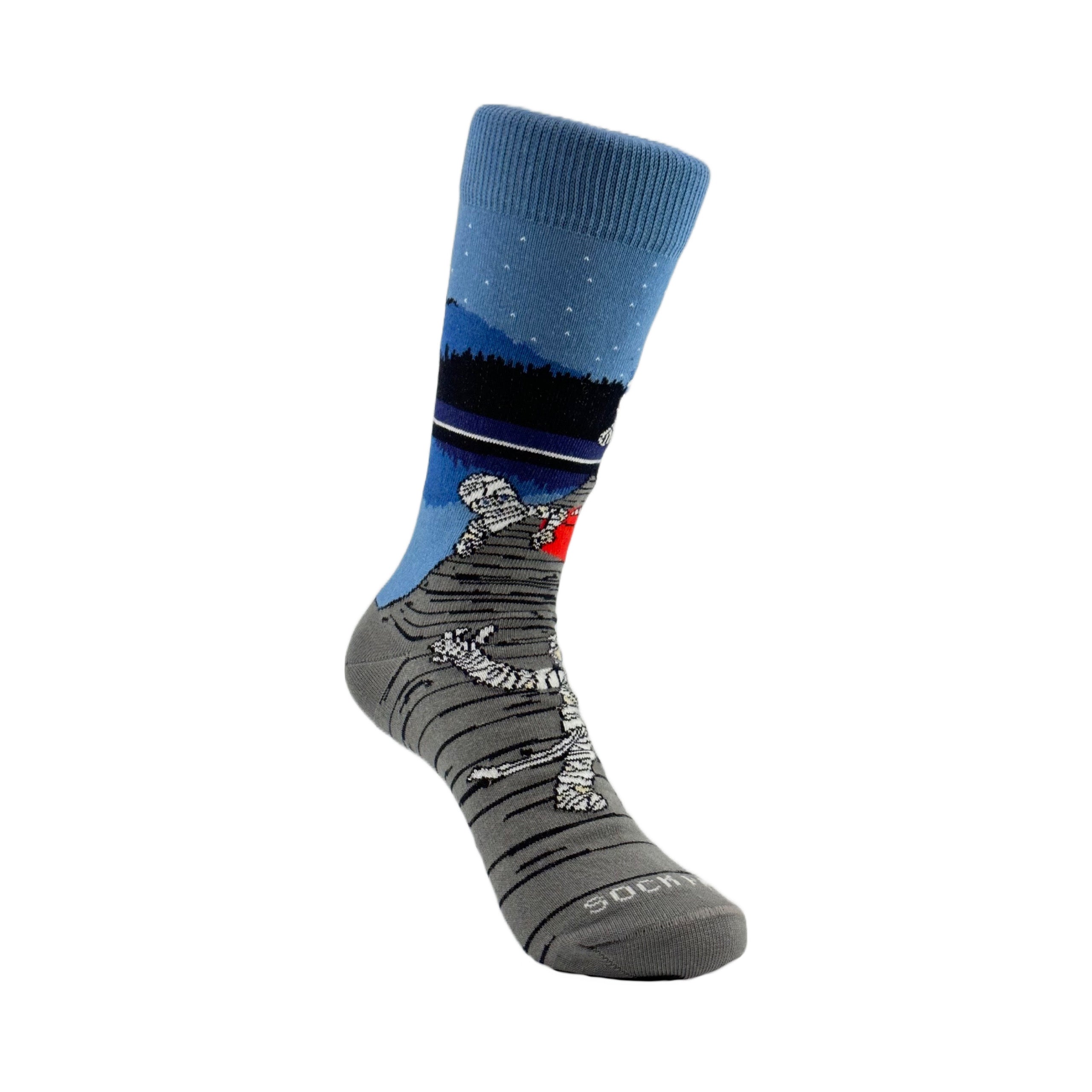 Mummy Night Out Socks from the Sock Panda (Adult Small -  Shoe Sizes 2-5)