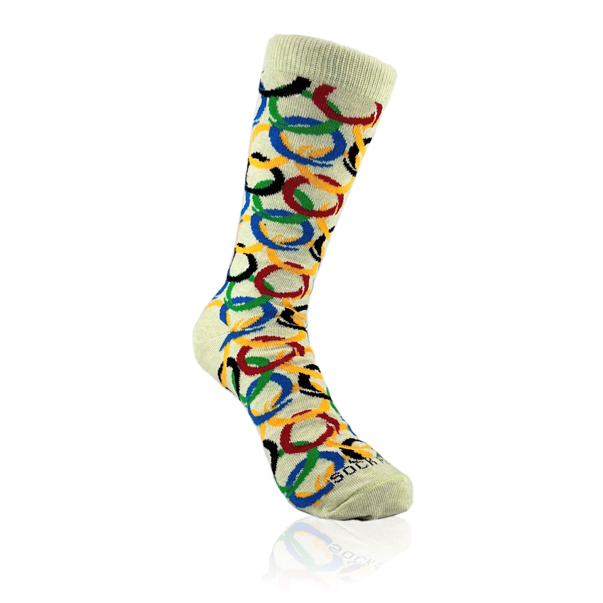 Ring Pattern Socks from the Sock Panda (Adult Small - Shoe Sizes 2-5)