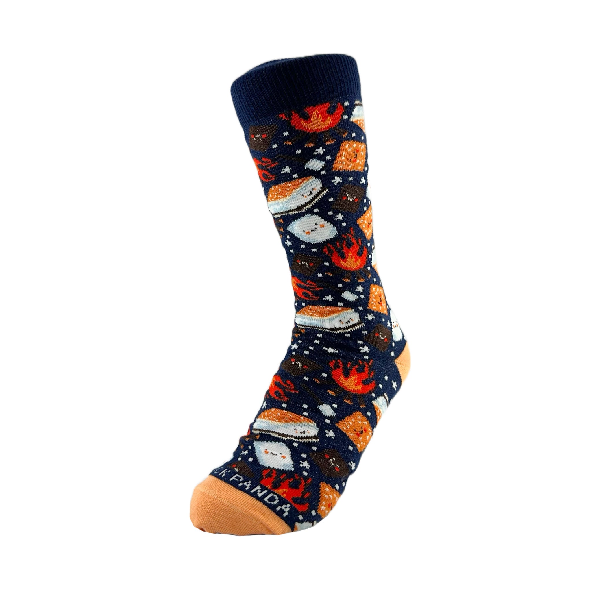 Smores Socks from the Sock Panda (Adult Small -  Shoe Sizes 2-5)