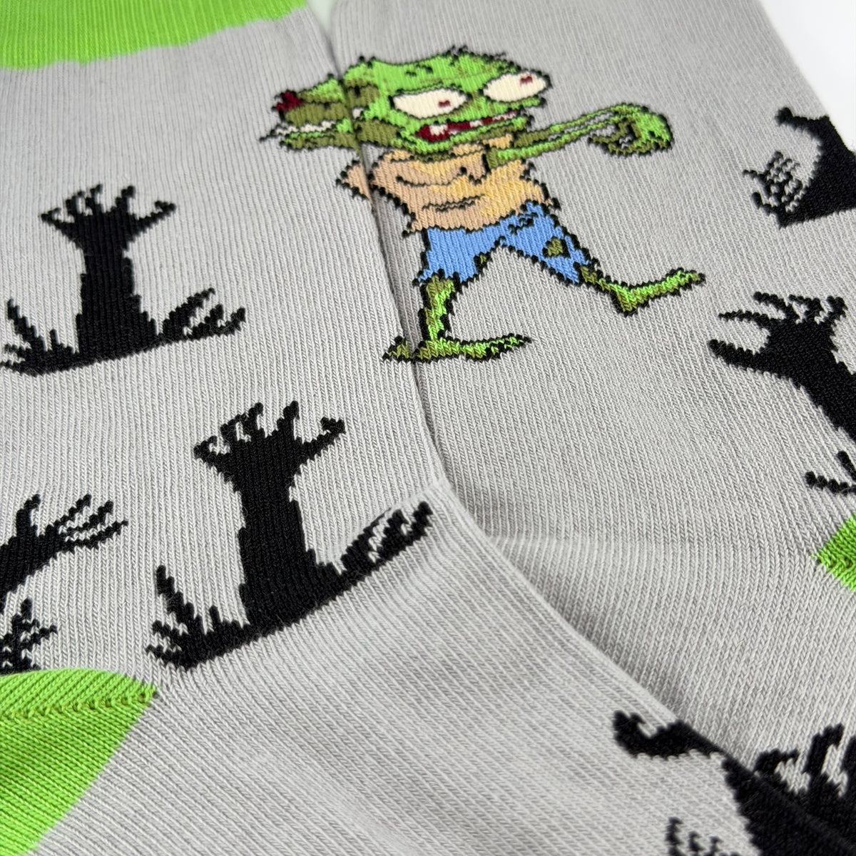 Zombie Socks from the Sock Panda (Adult Small - Shoe Sizes 2-5)