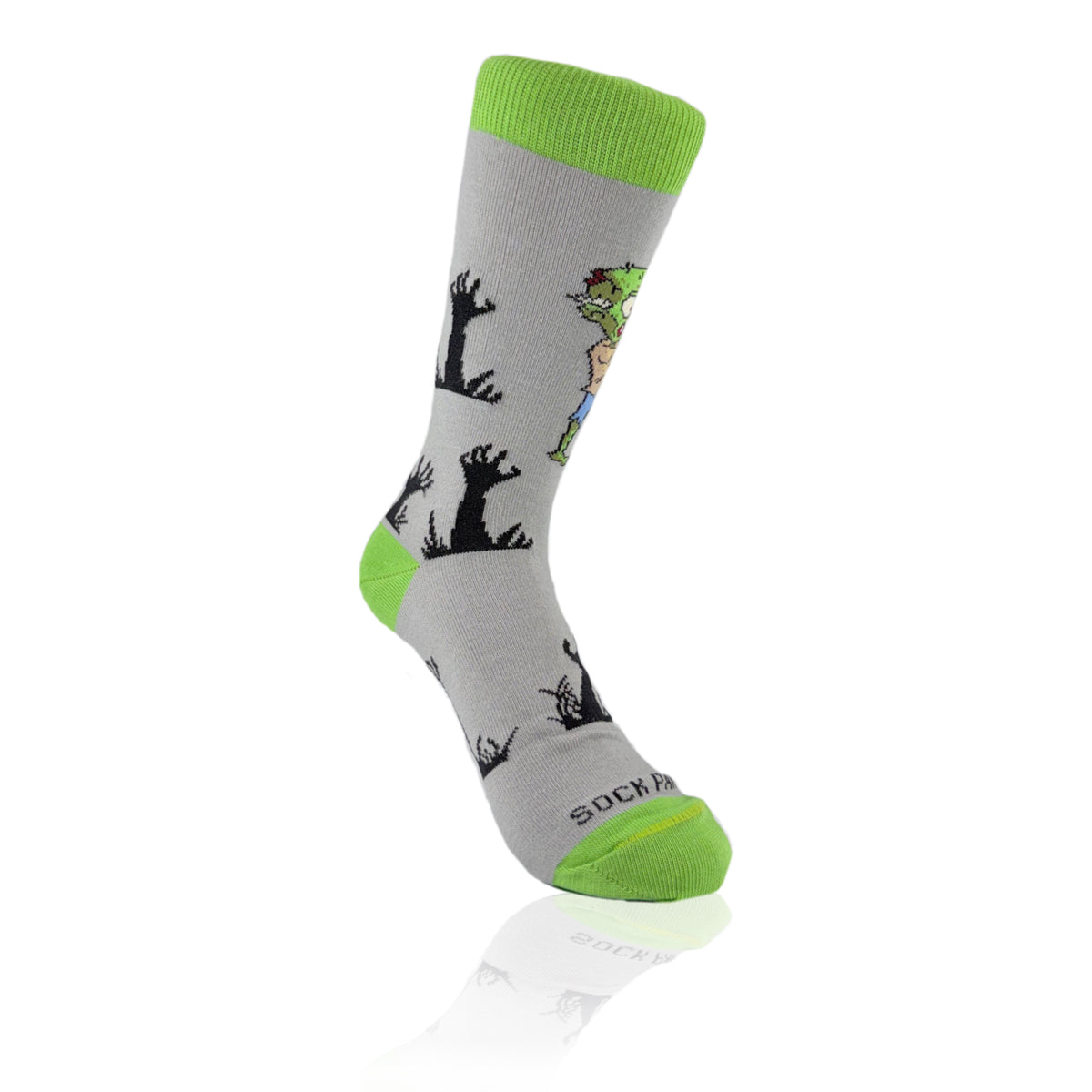 Zombie Socks from the Sock Panda (Adult Small - Shoe Sizes 2-5)